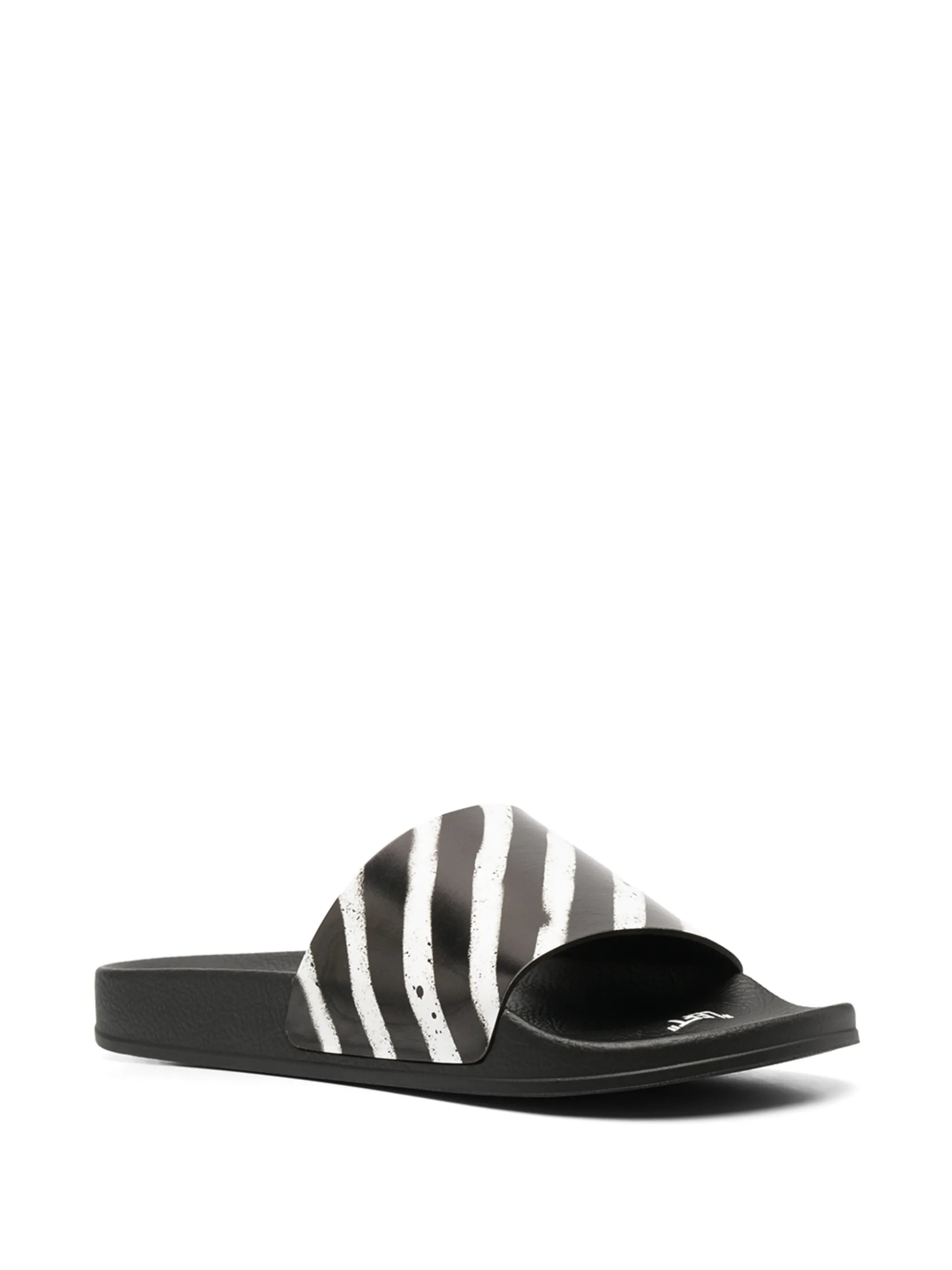 Spray striped slides