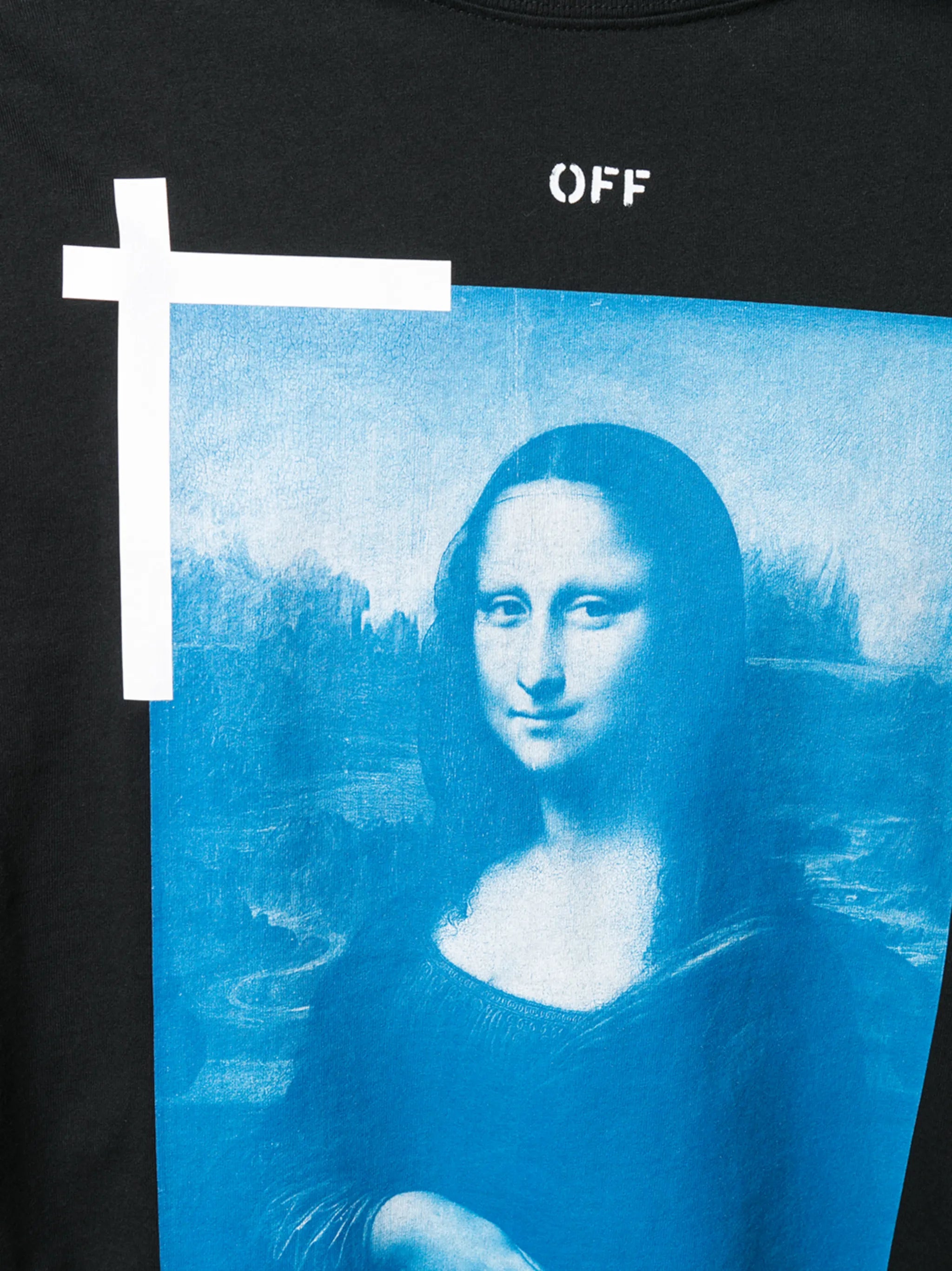 Mona Lisa print T-shirt