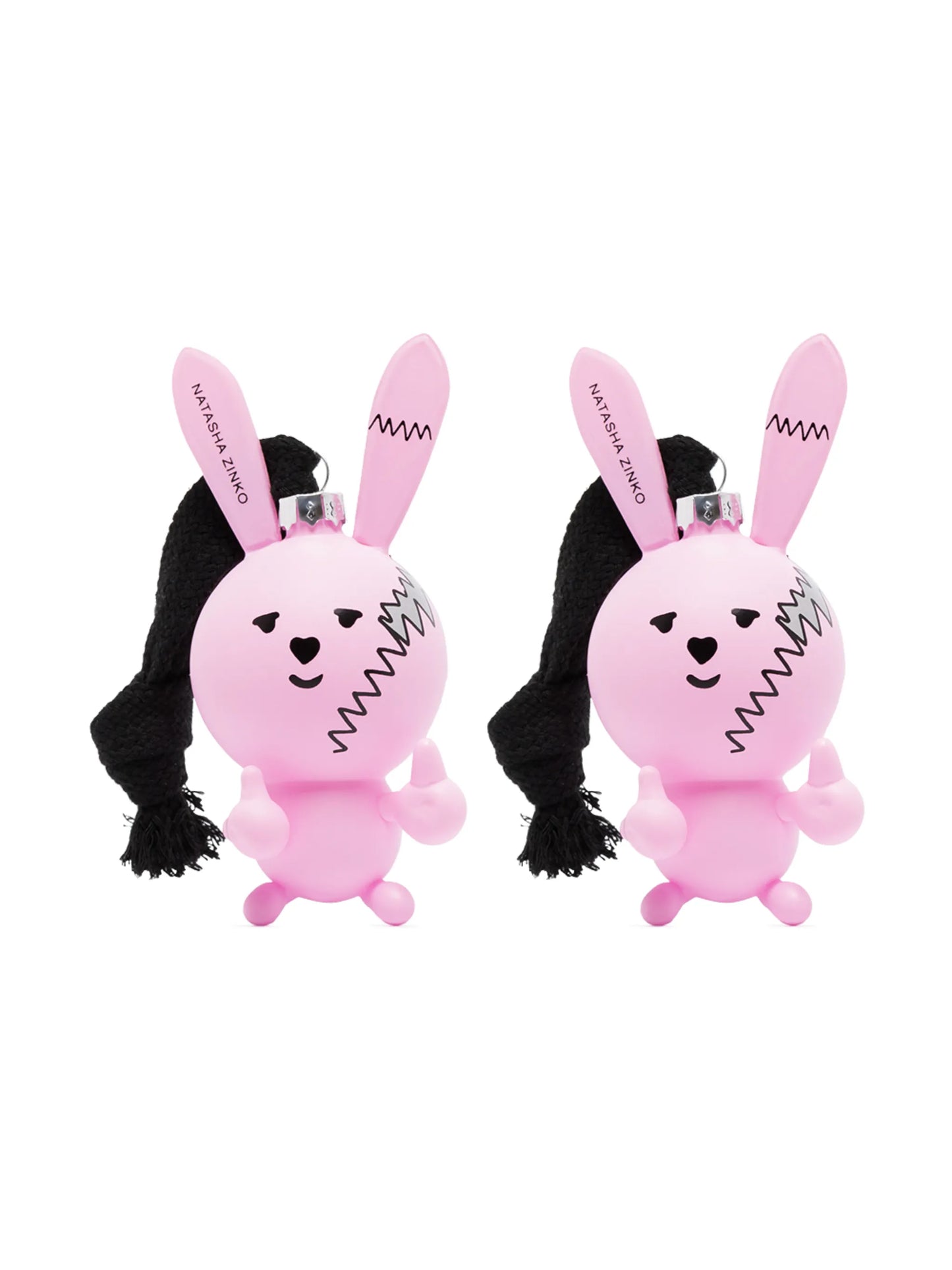 pink rabbit decoration