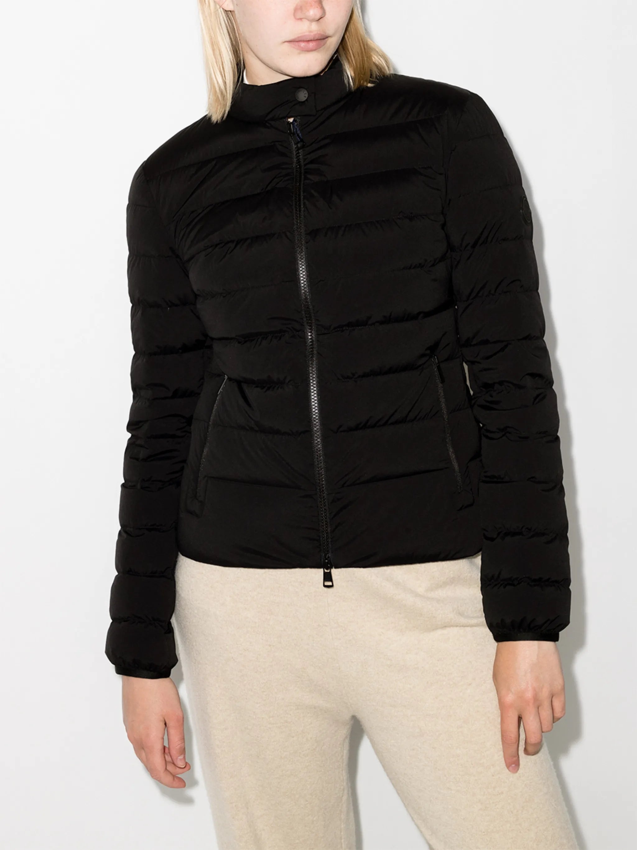 Kaitos quilted zipped jacket