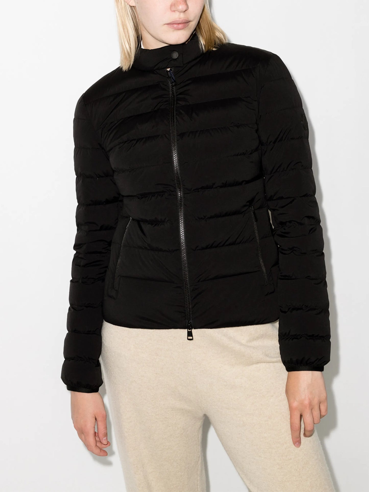 Kaitos quilted zipped jacket