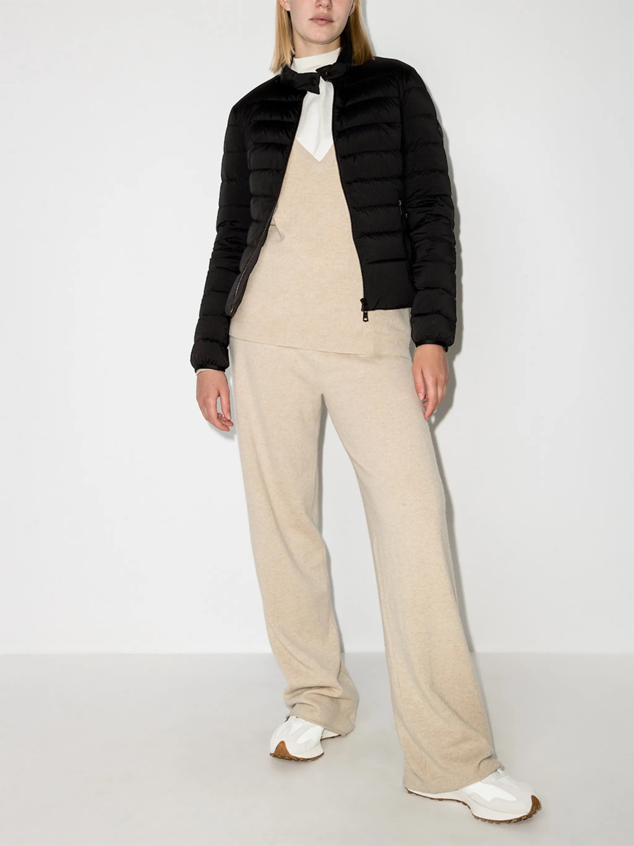 Kaitos quilted zipped jacket