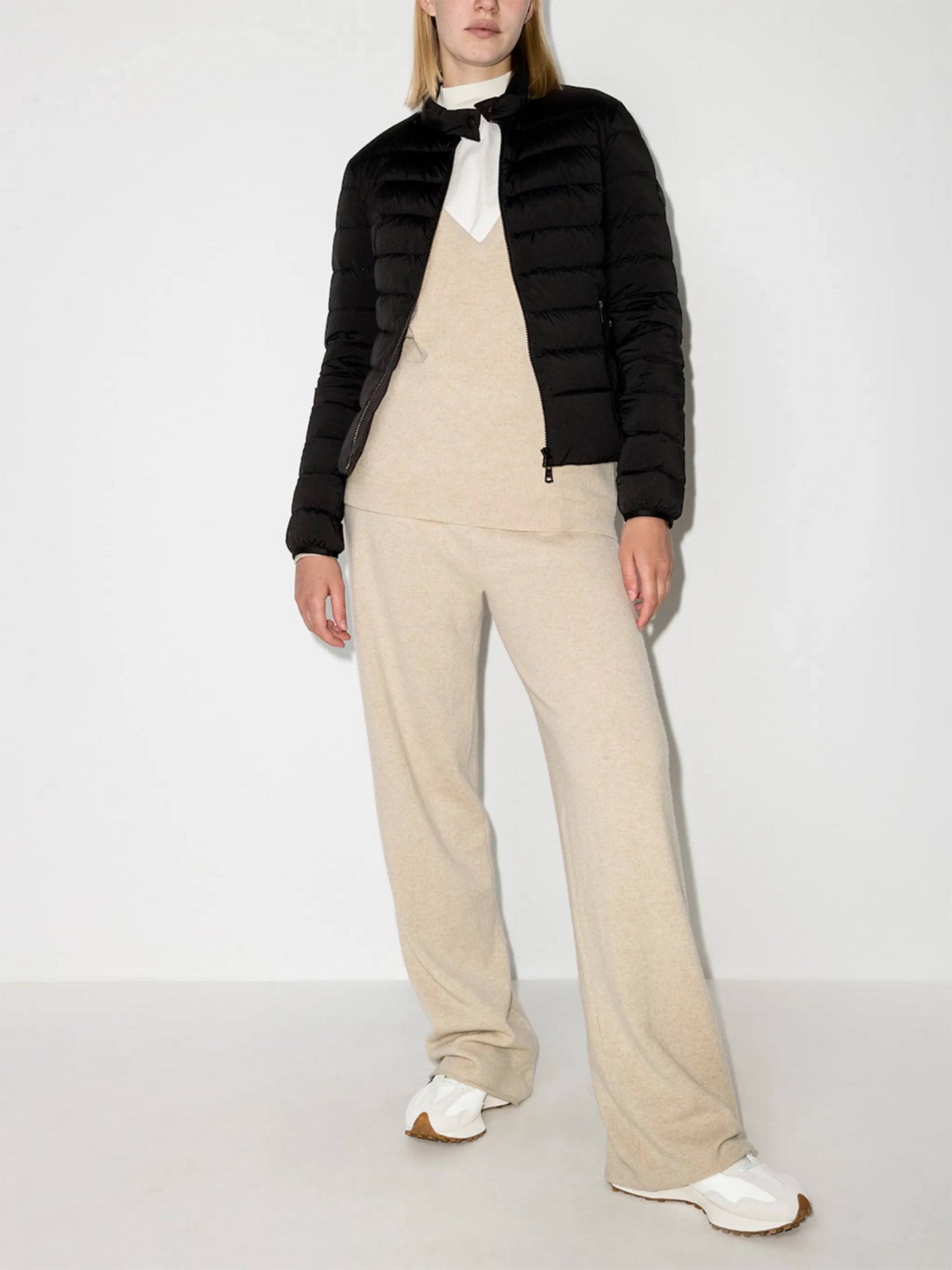 Kaitos quilted zipped jacket