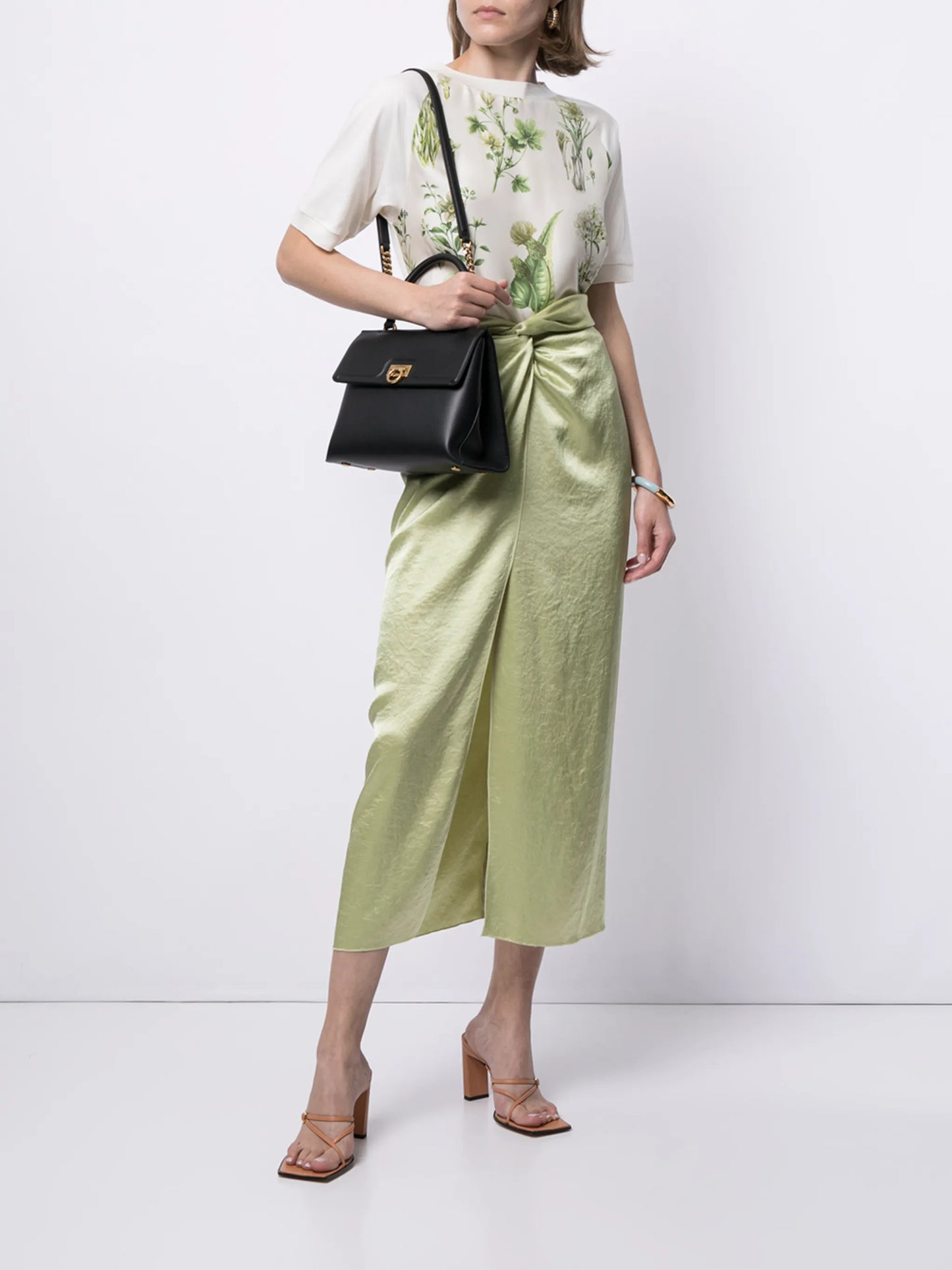 small Trifolio top-handle bag