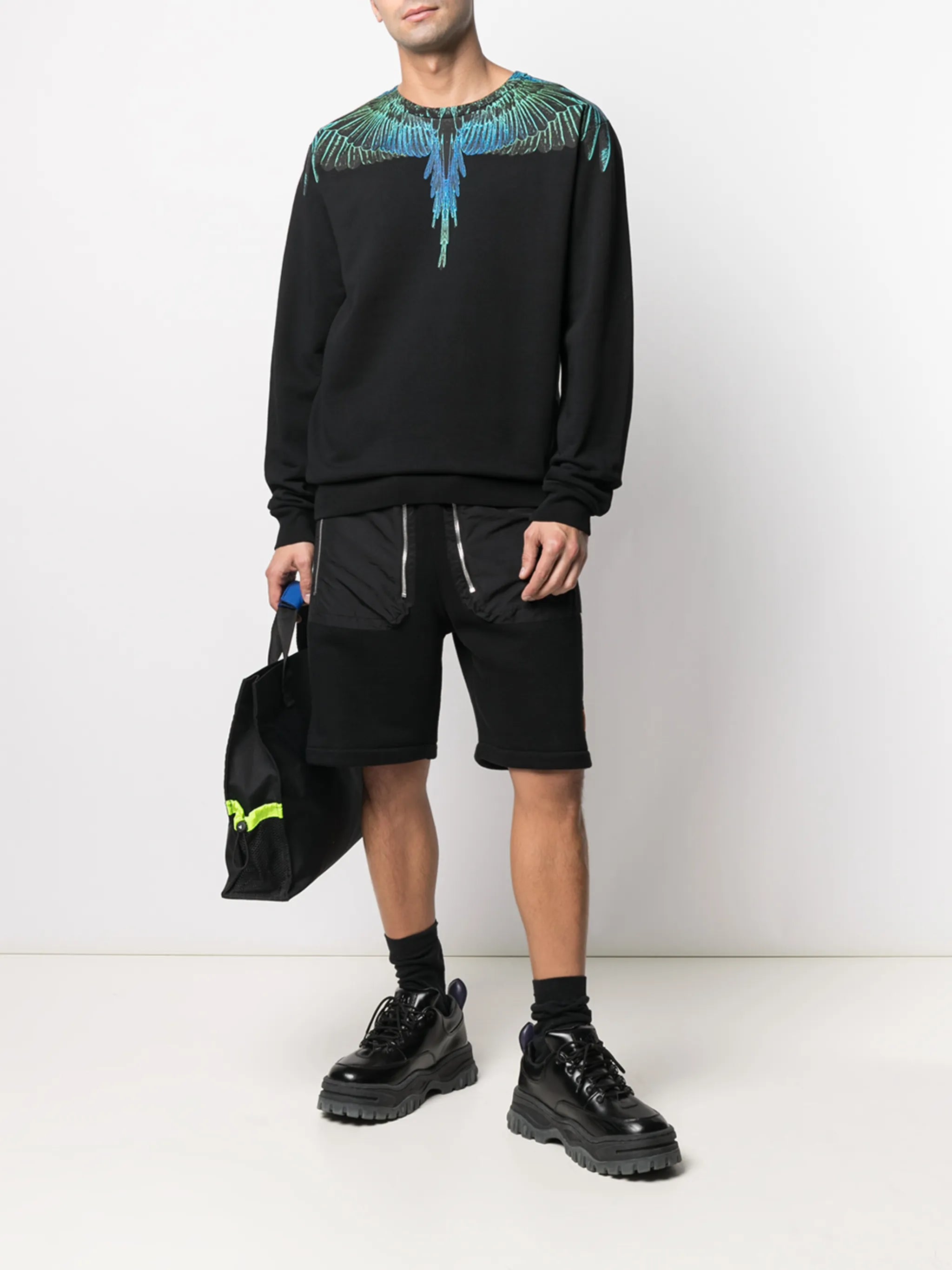 Wings print sweatshirt