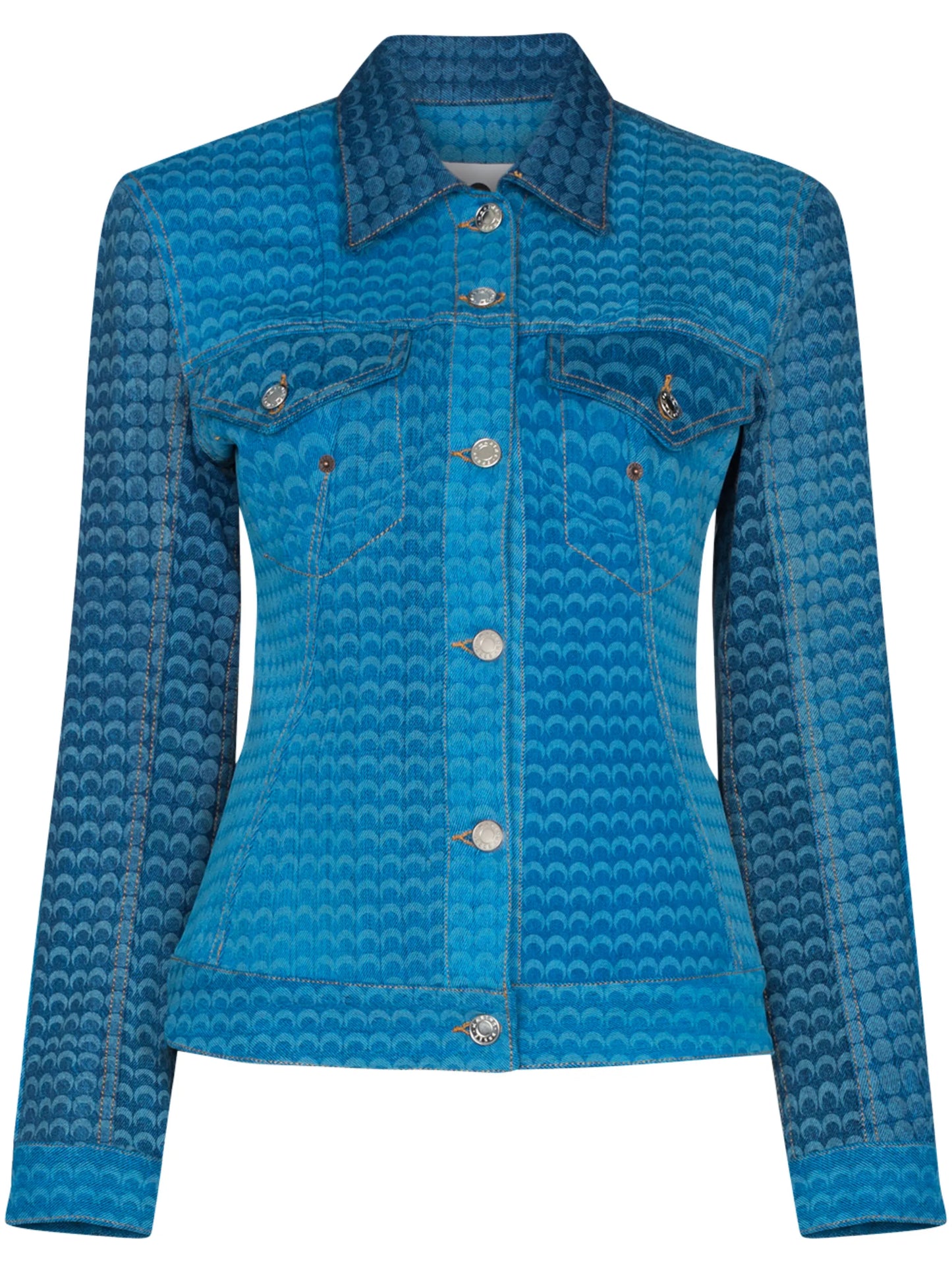 Moonfish button-up denim jacket