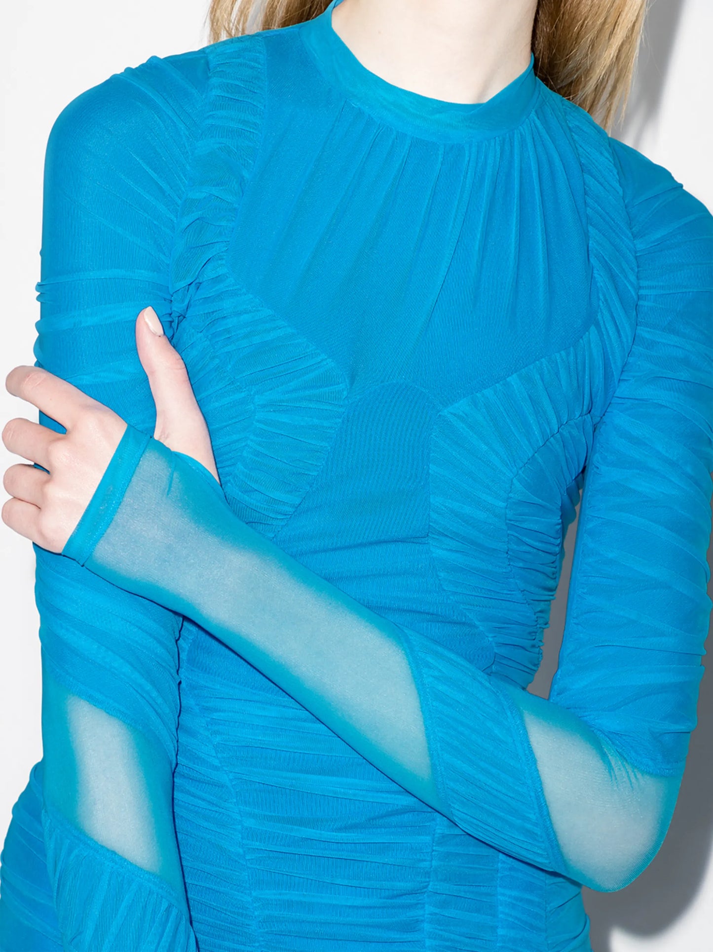 Hydrodynamic mesh minidress