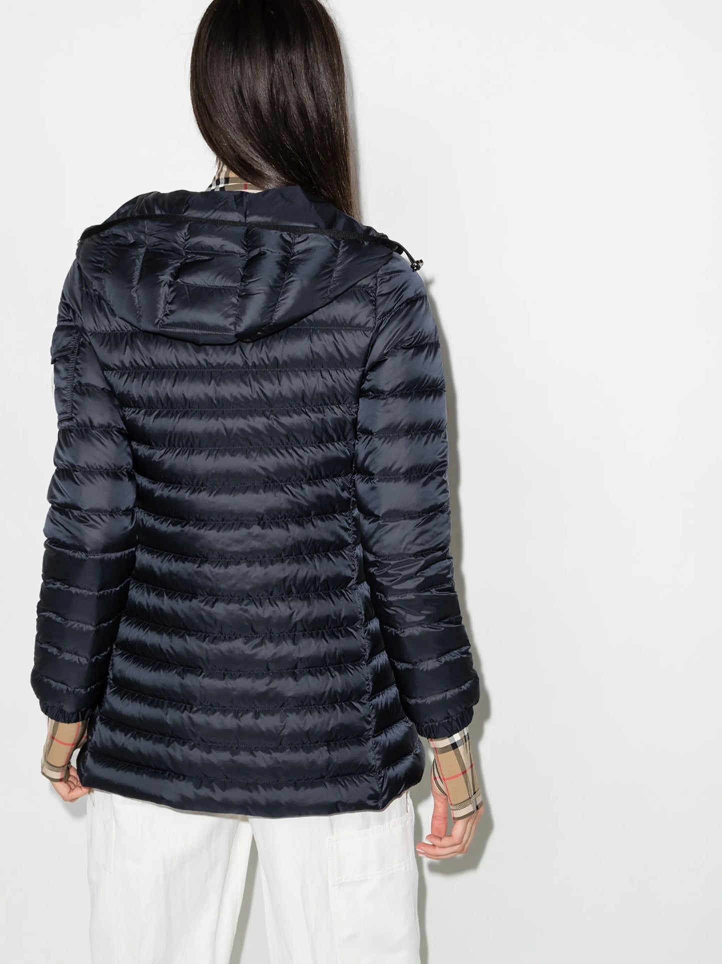logo-patch puffer jacket