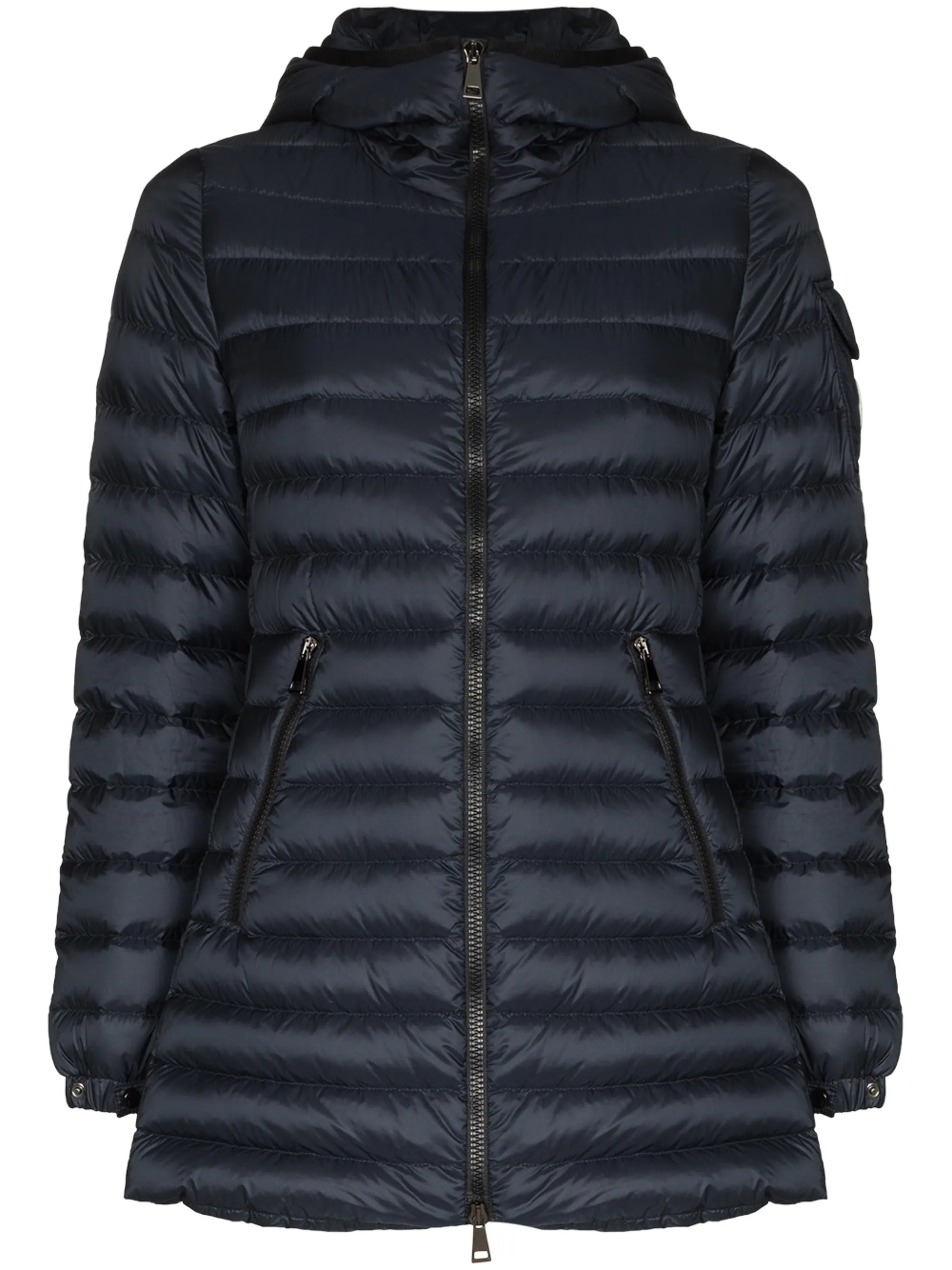logo-patch puffer jacket