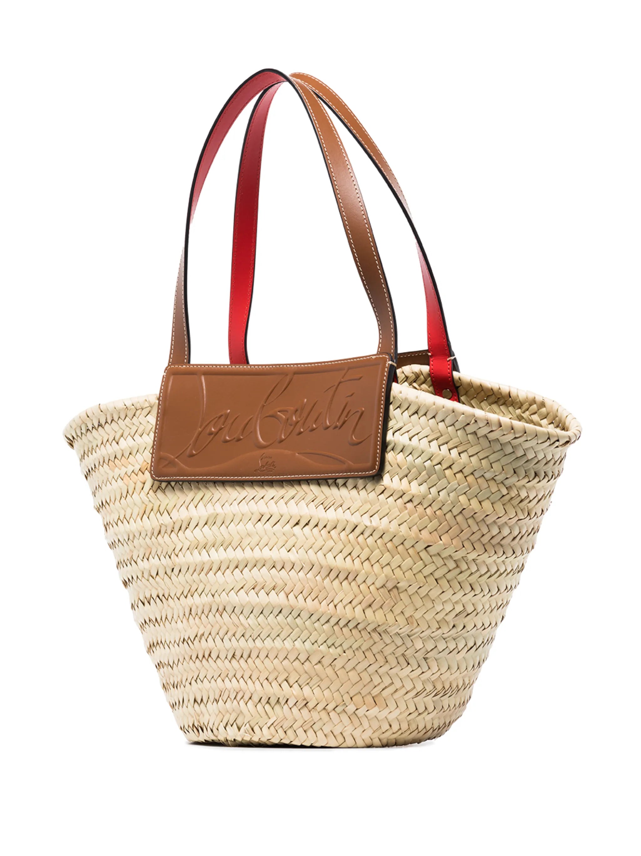 Loubishore raffia tote bag