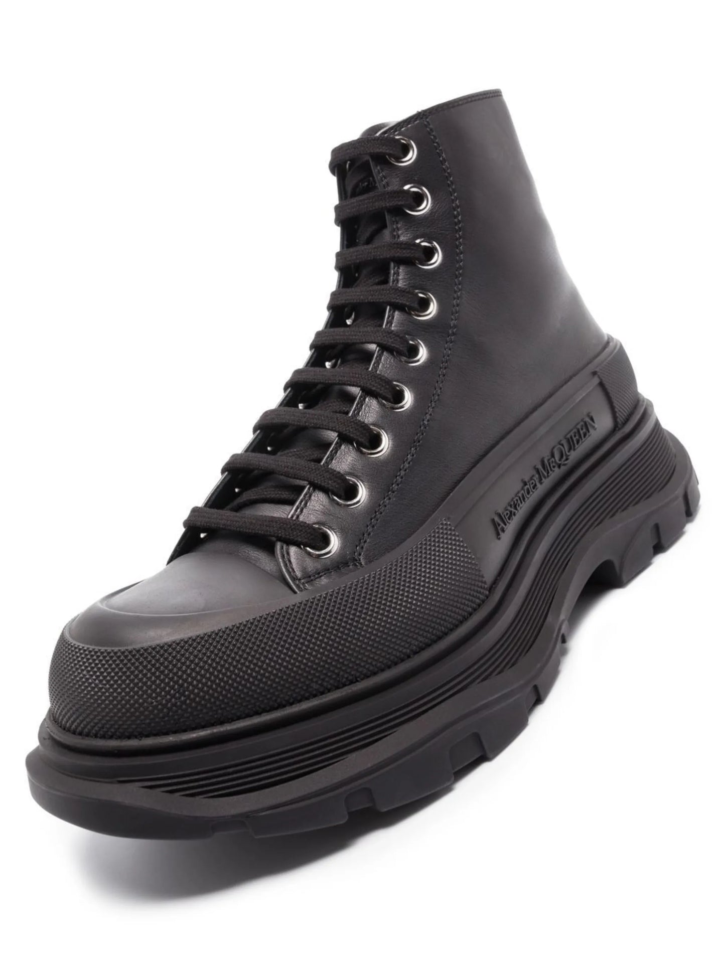 chunky-sole ankle boots