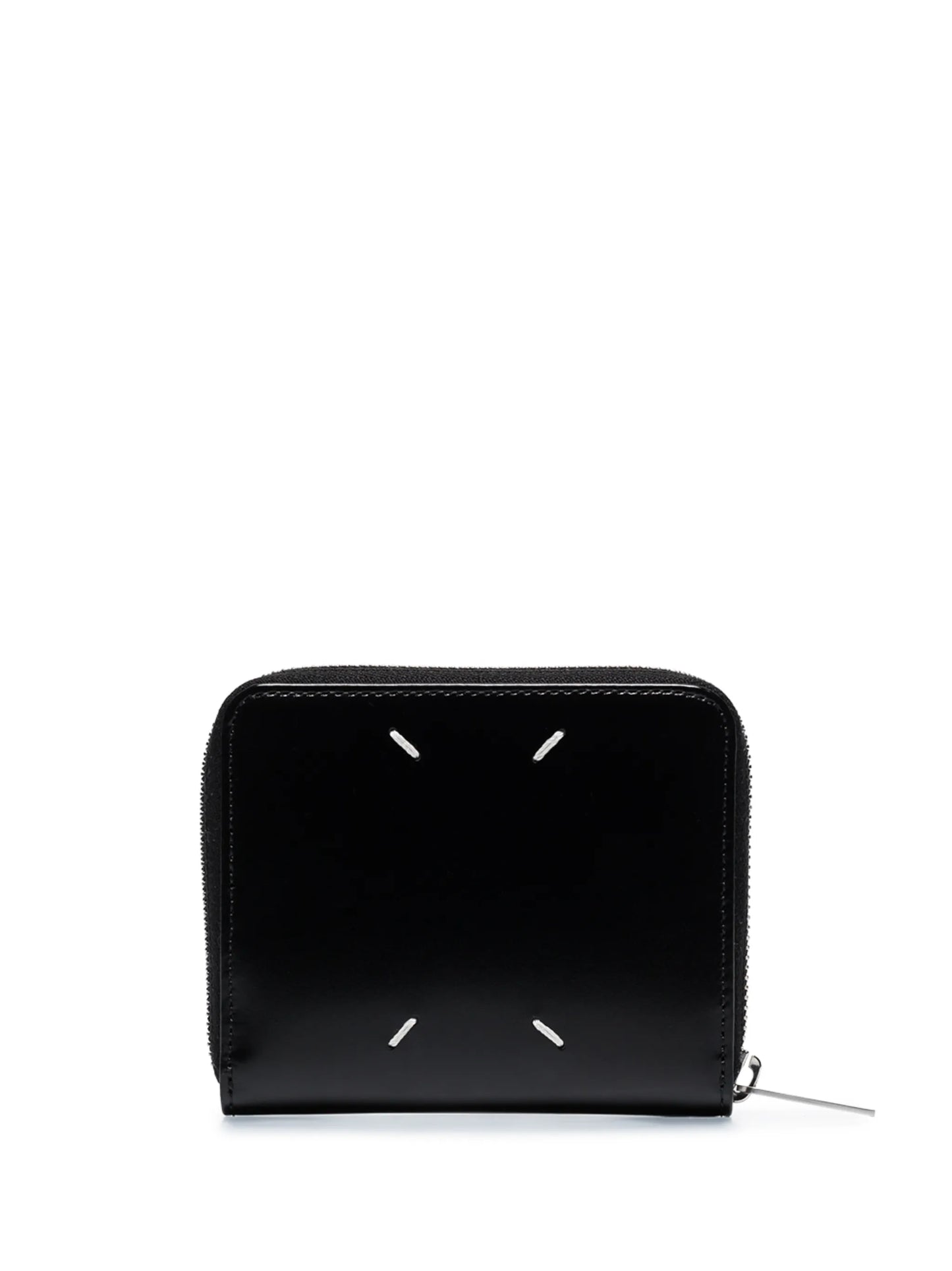 four-stitch zip-around wallet