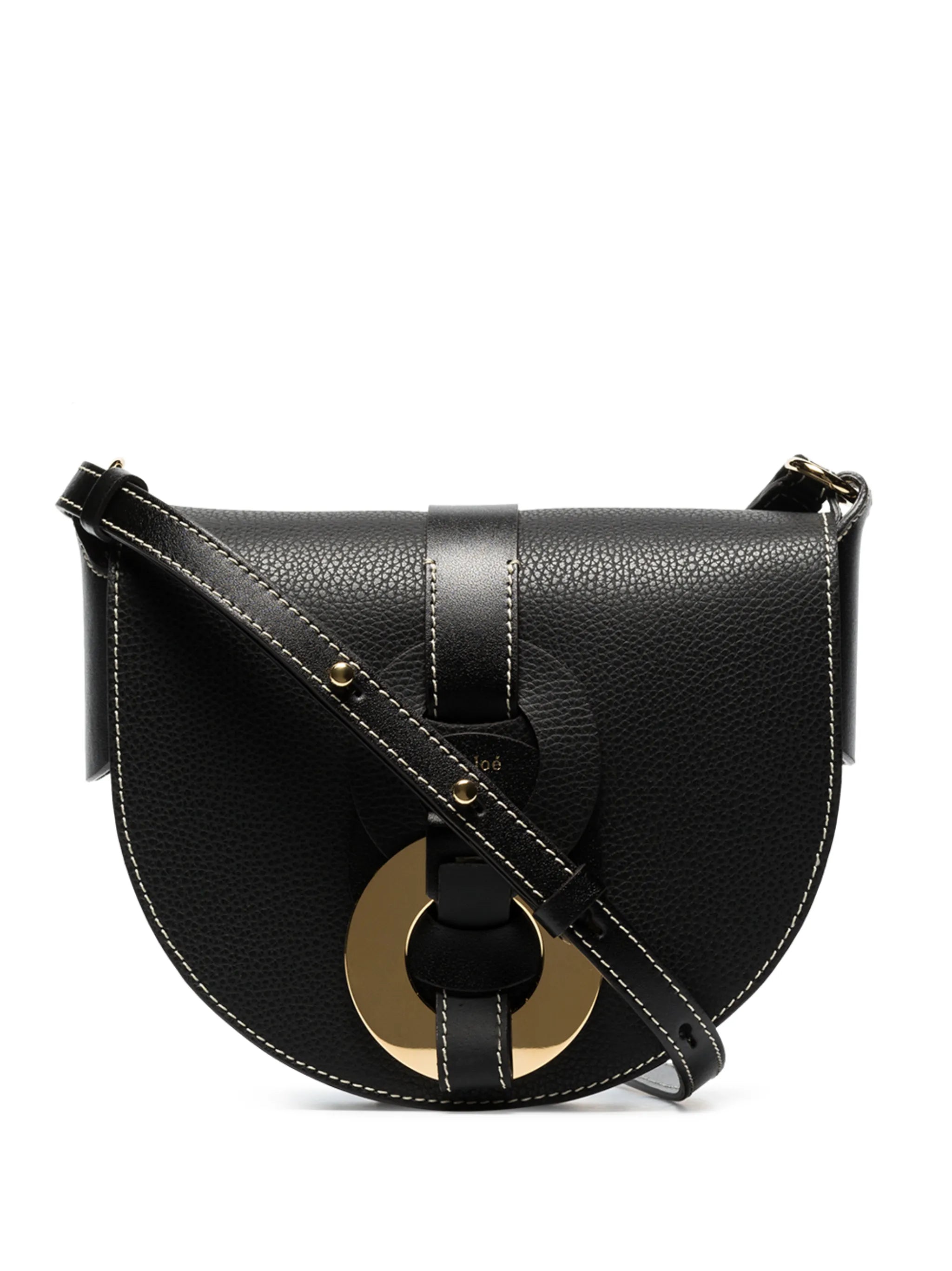Darryl leather shoulder bag