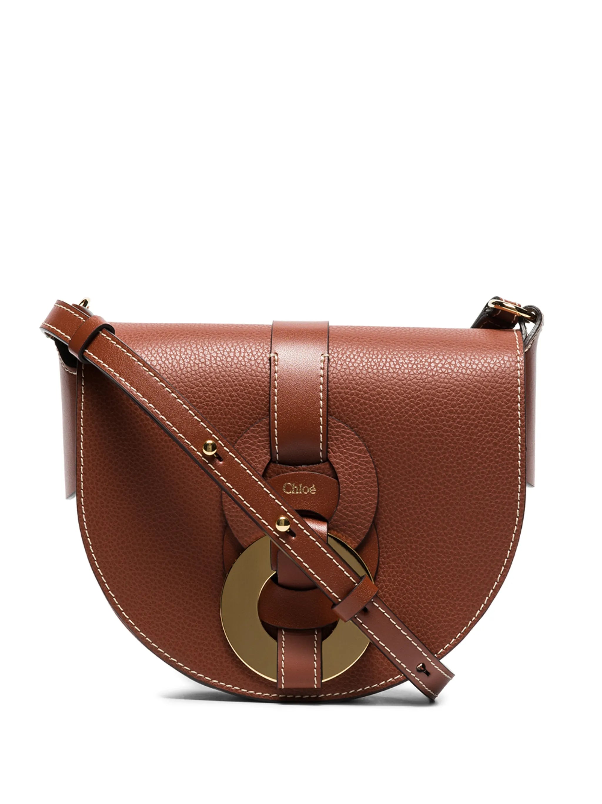 Darryl leather shoulder bag