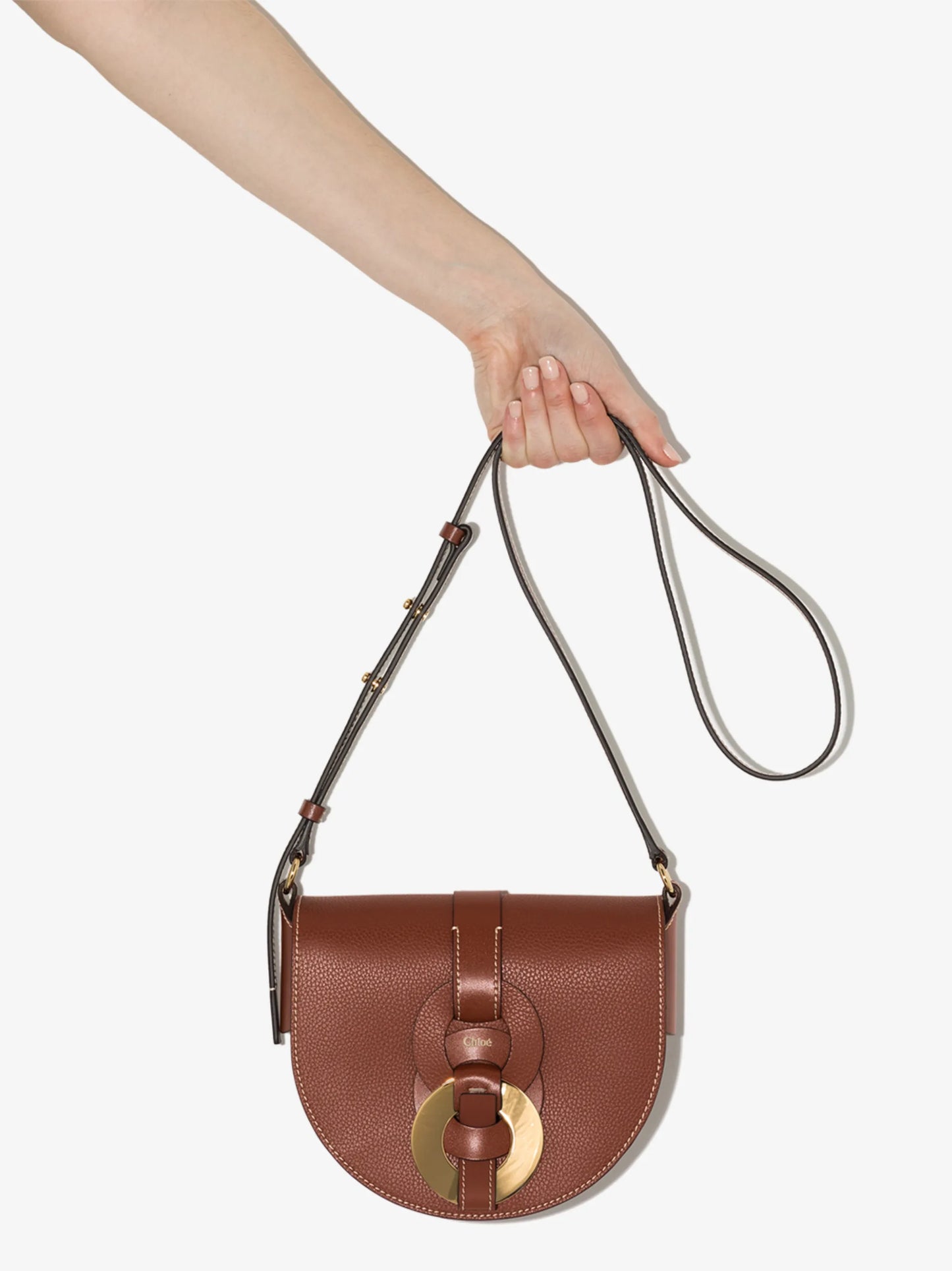 Darryl leather shoulder bag