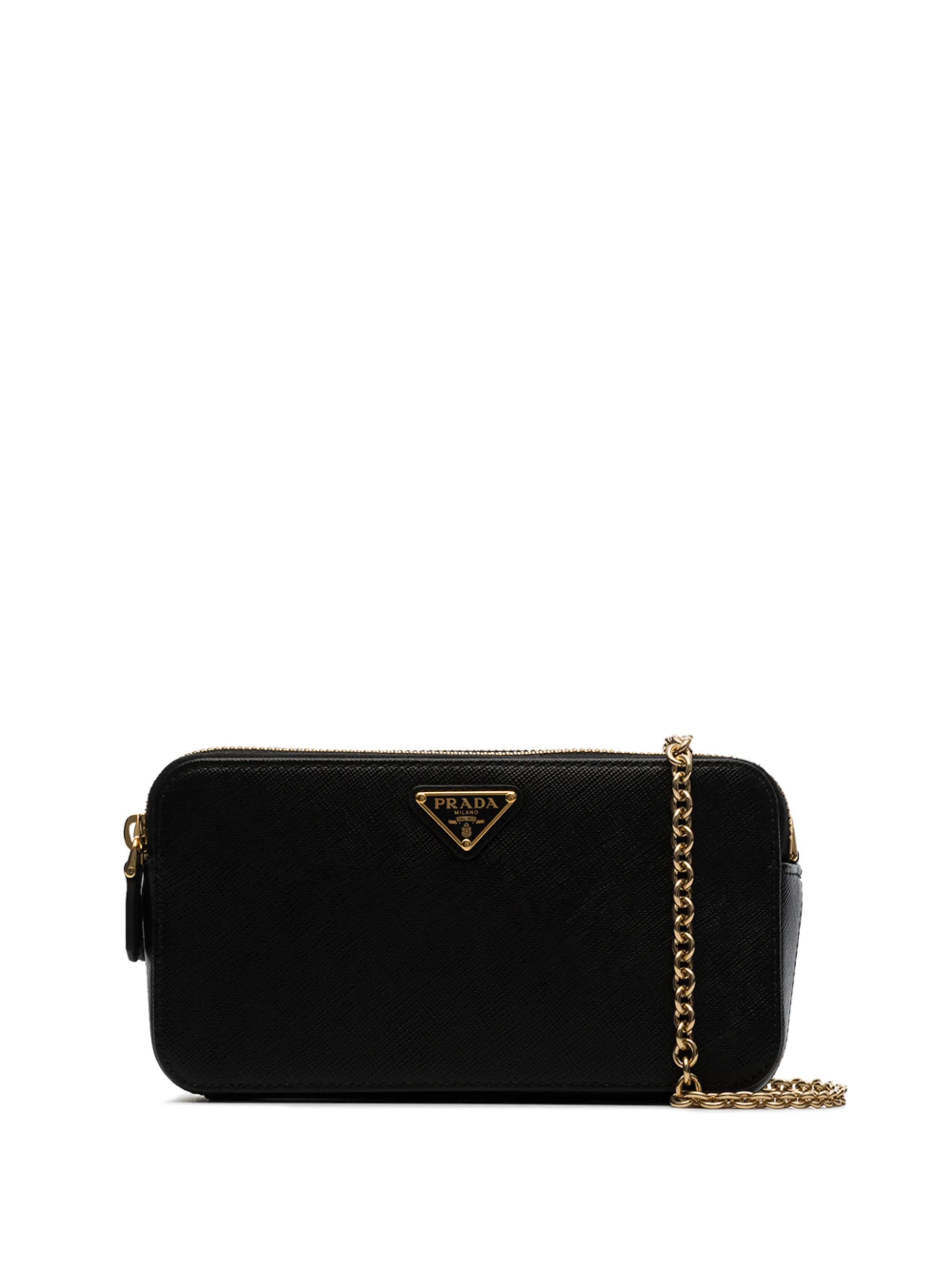 double top zip crossbody bag