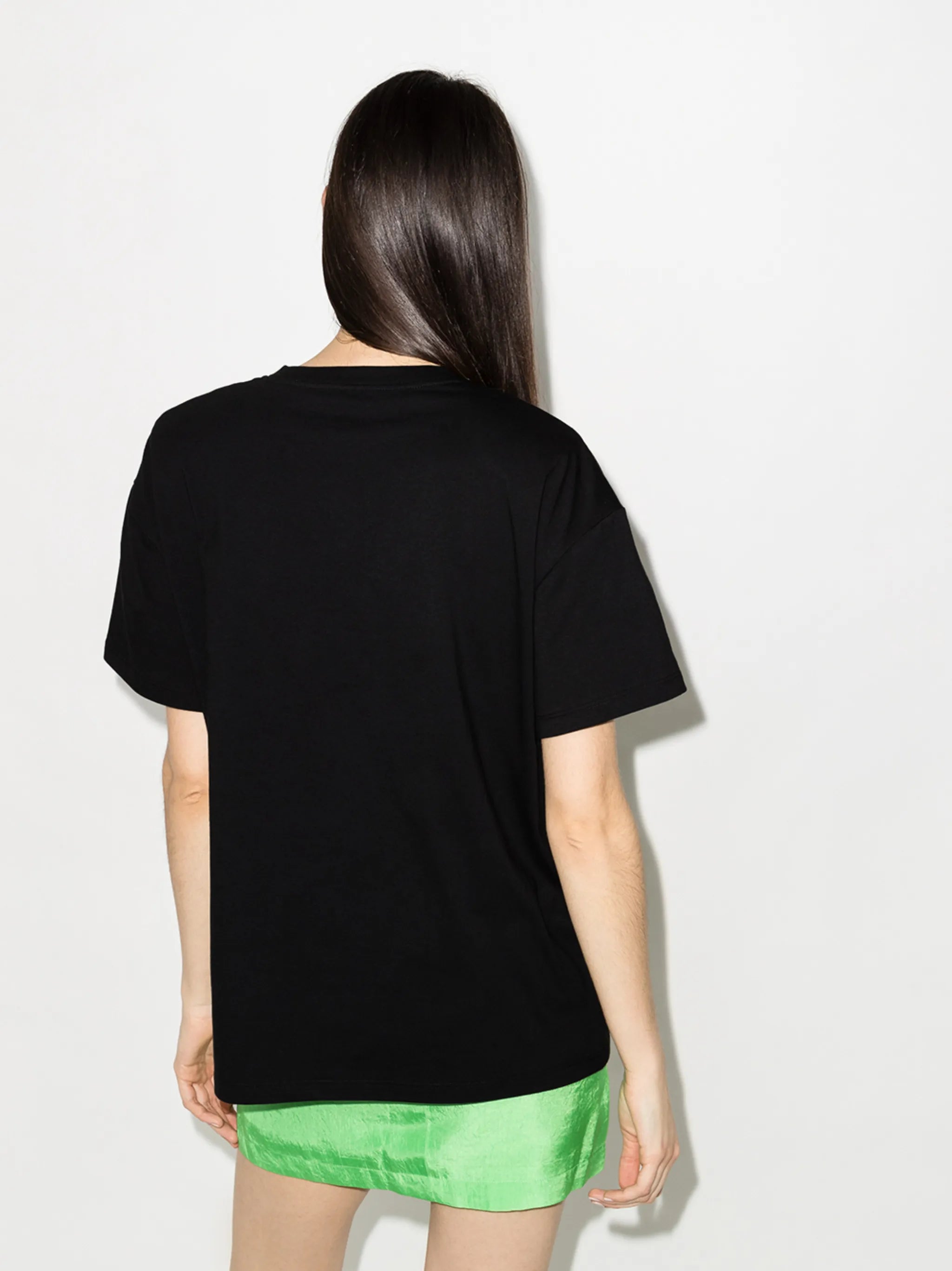 oversized crystal-embellished T-shirt