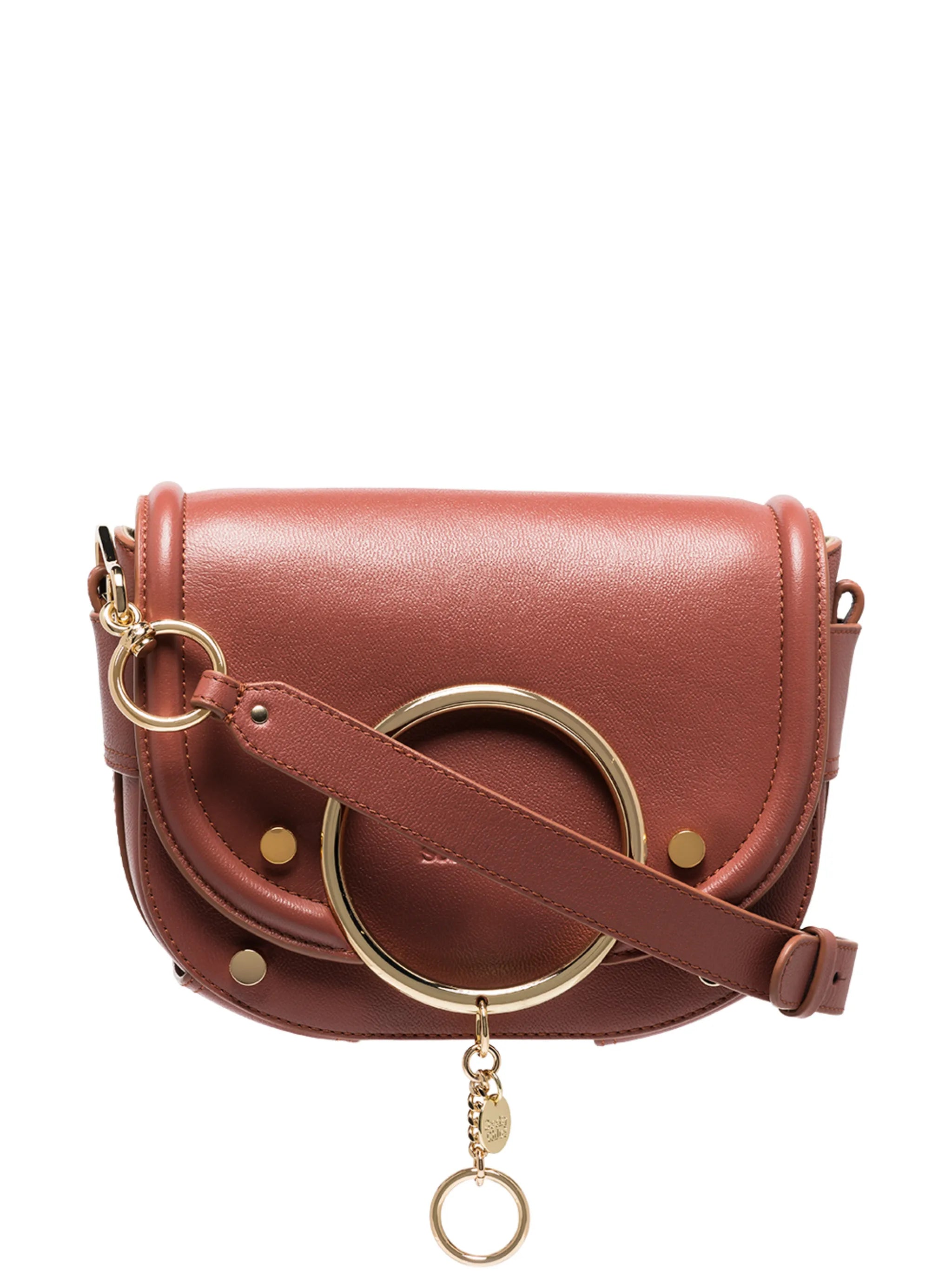 Mara calf leather crossbody bag