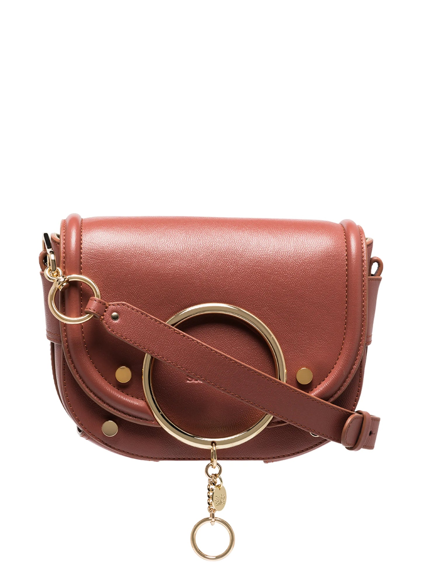 Mara calf leather crossbody bag