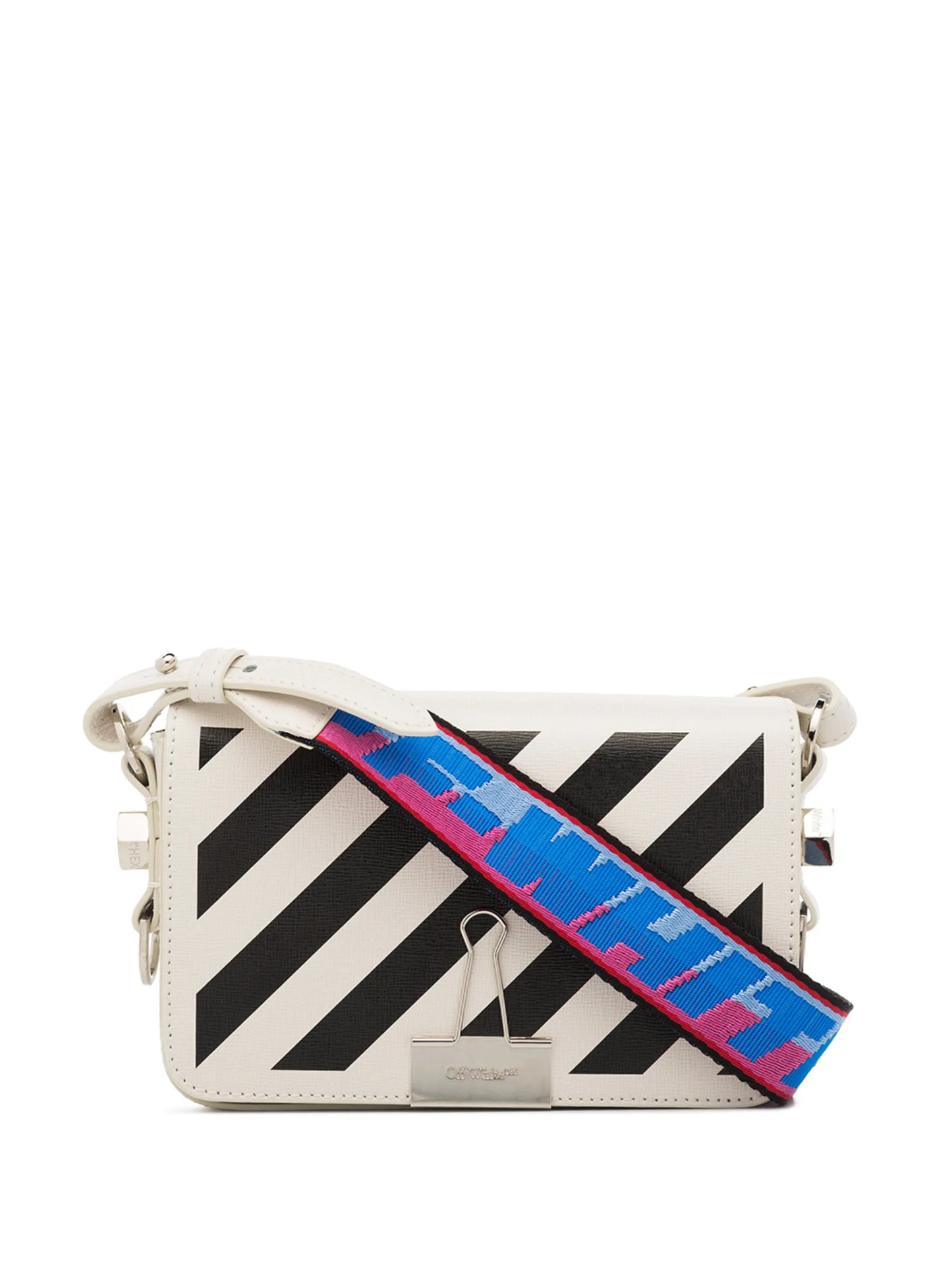 diagonal mini flap bag