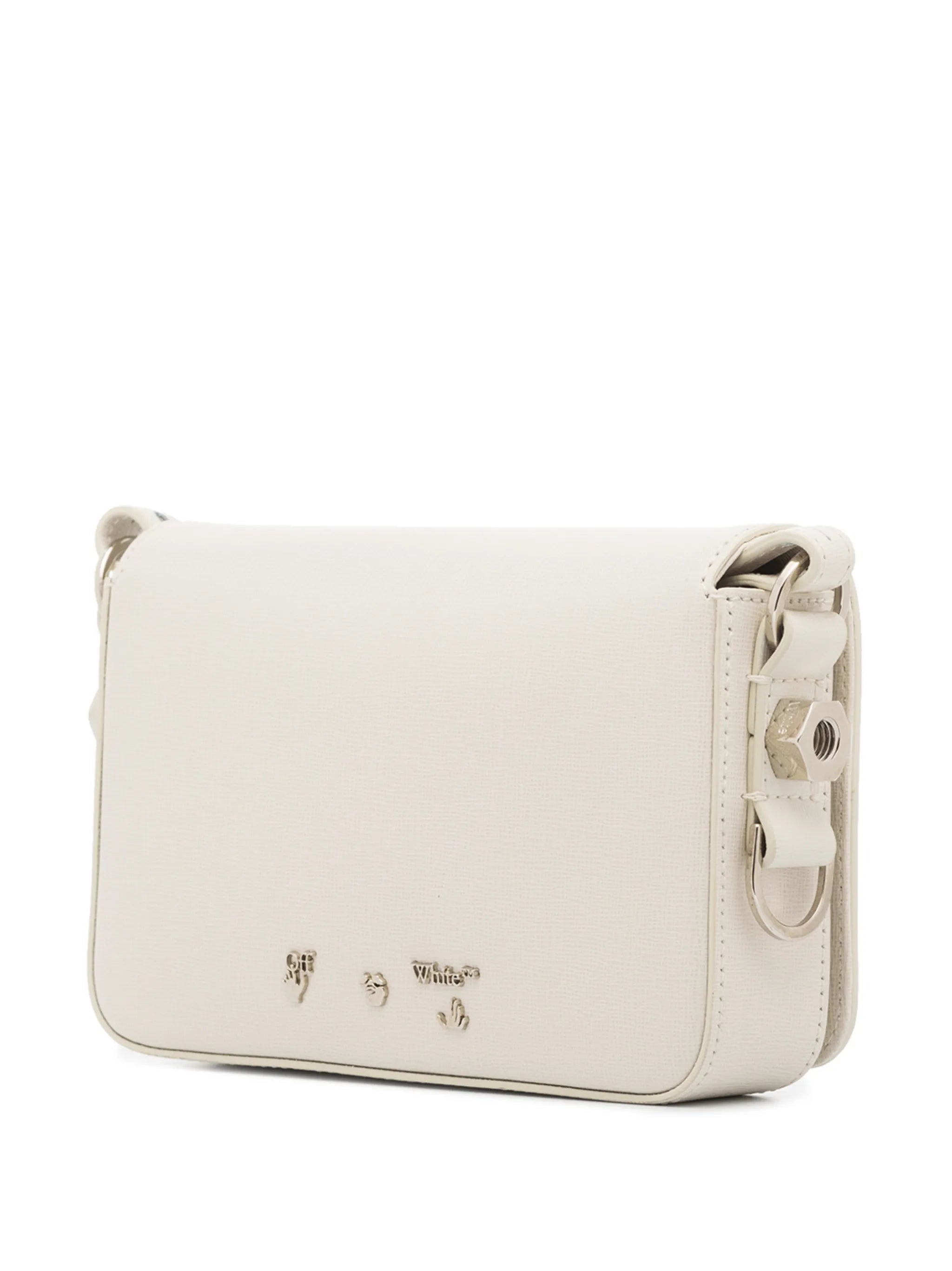 diagonal mini flap bag