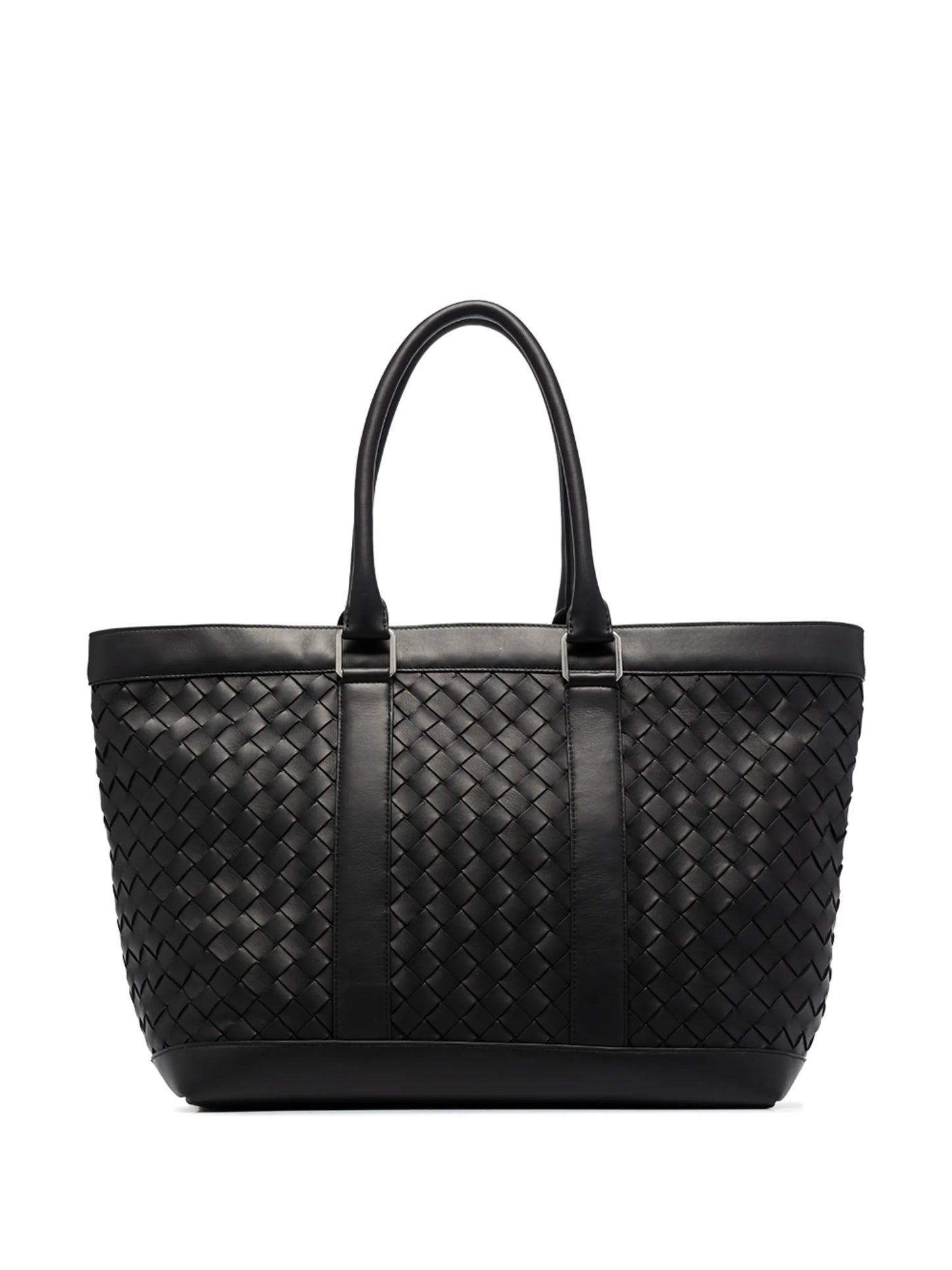 large Intrecciato maxi weave tote bag