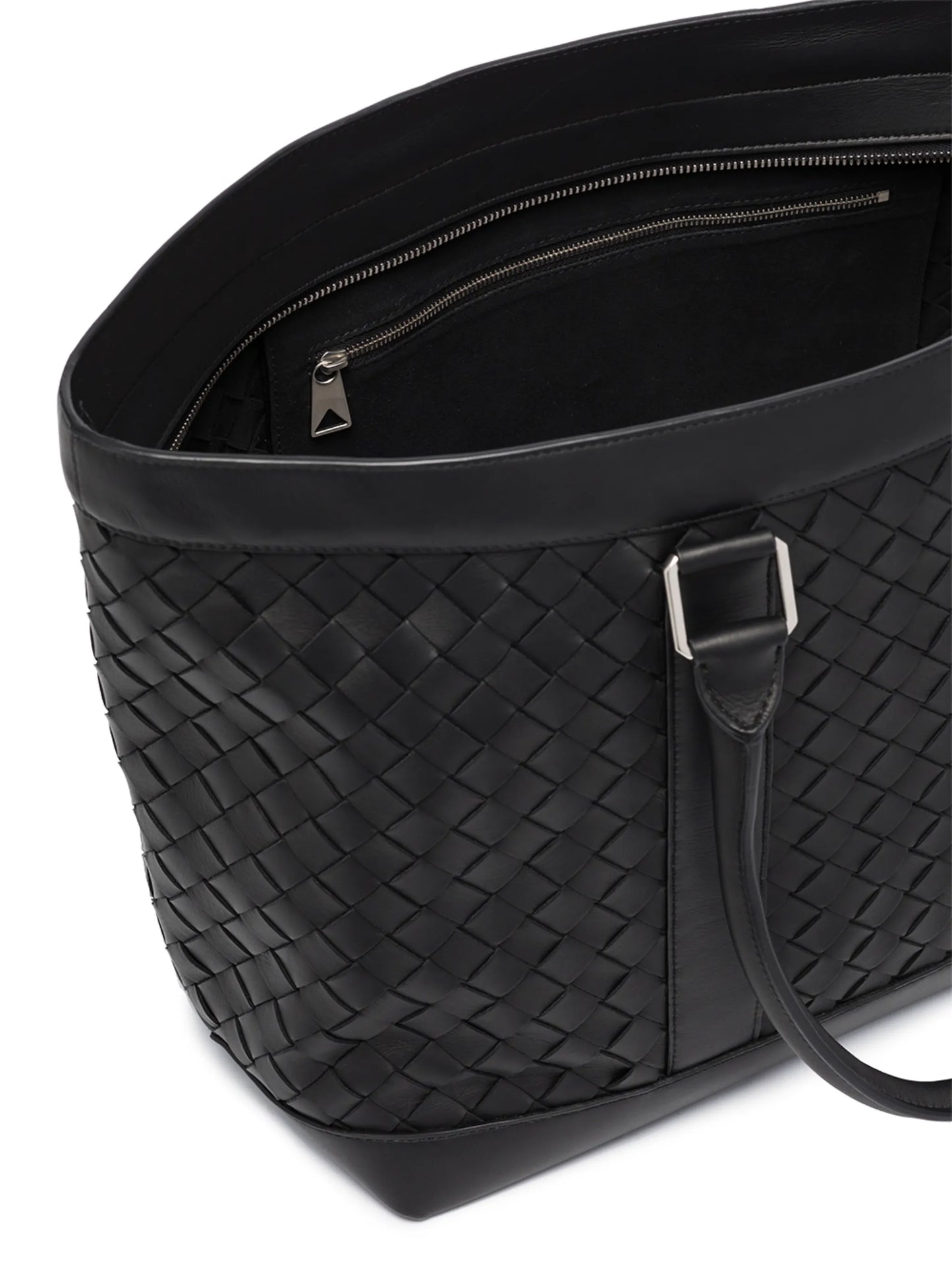 large Intrecciato maxi weave tote bag