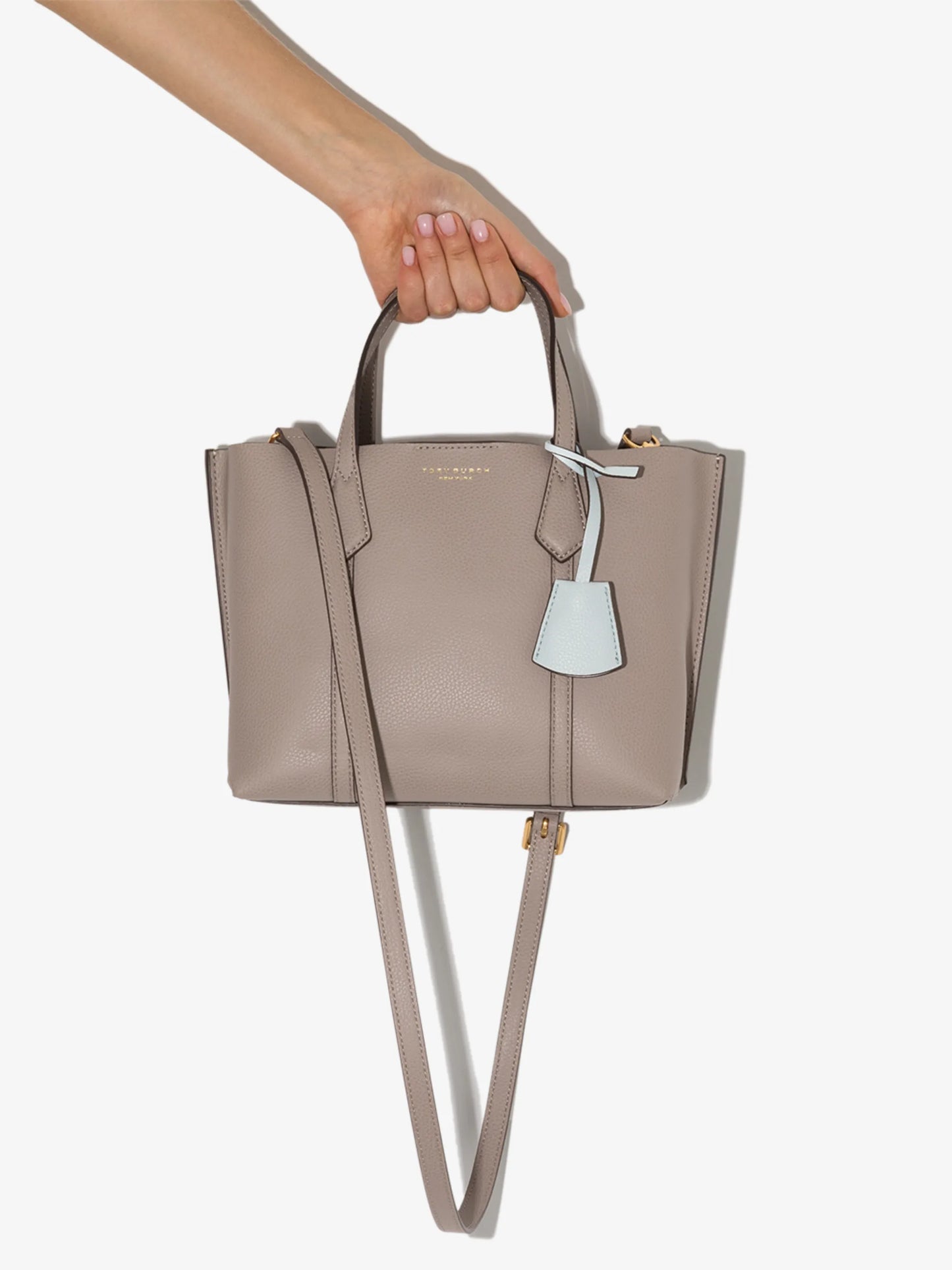 small Perry leather tote bag
