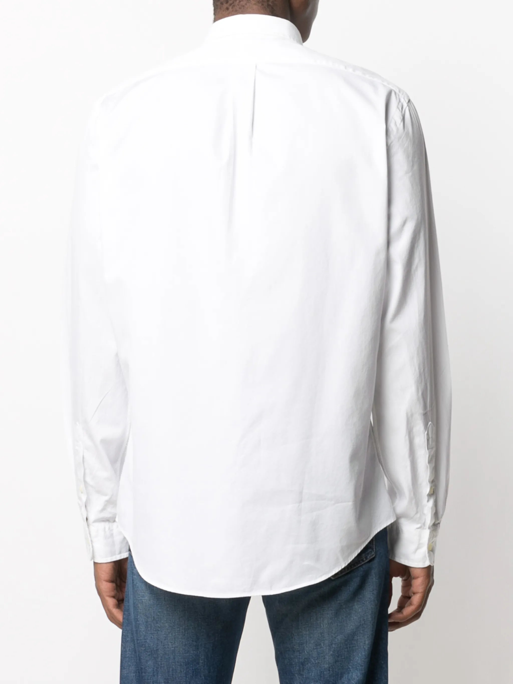 logo-patch shirt