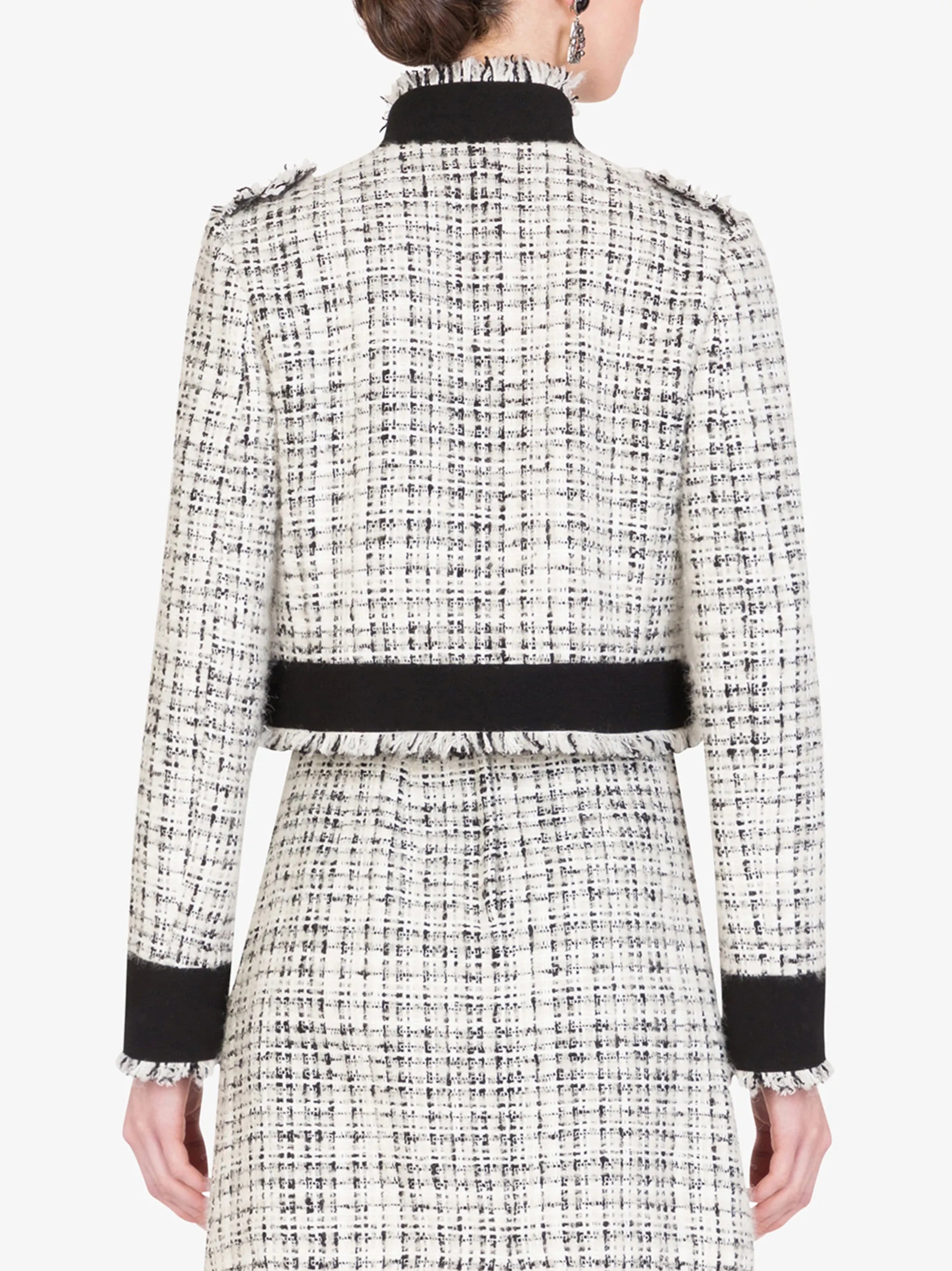 cropped tweed jacket
