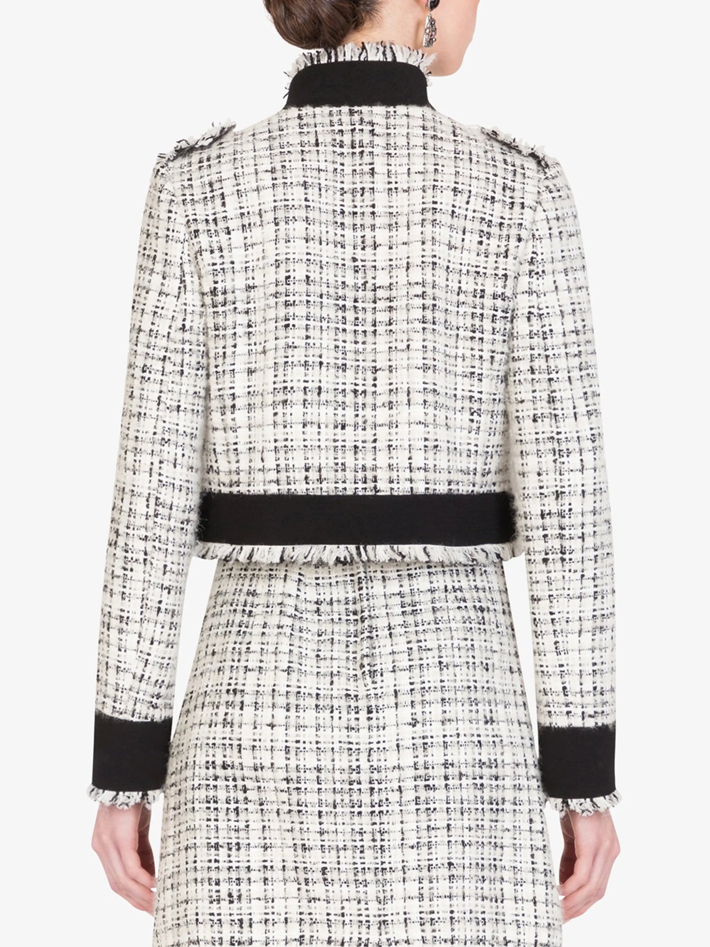 cropped tweed jacket