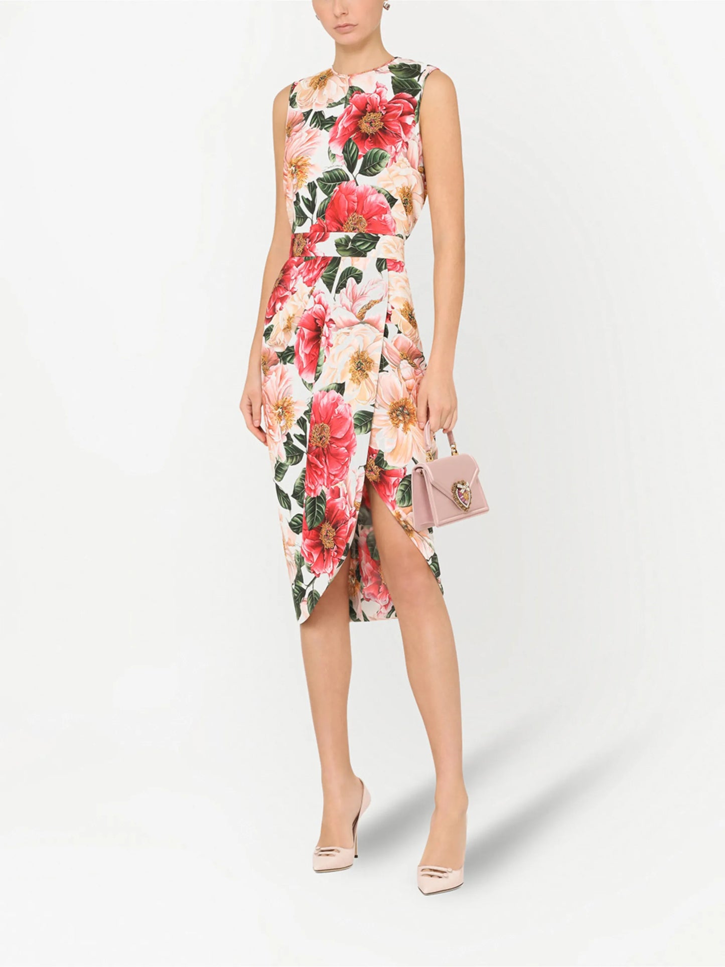 floral print pencil skirt