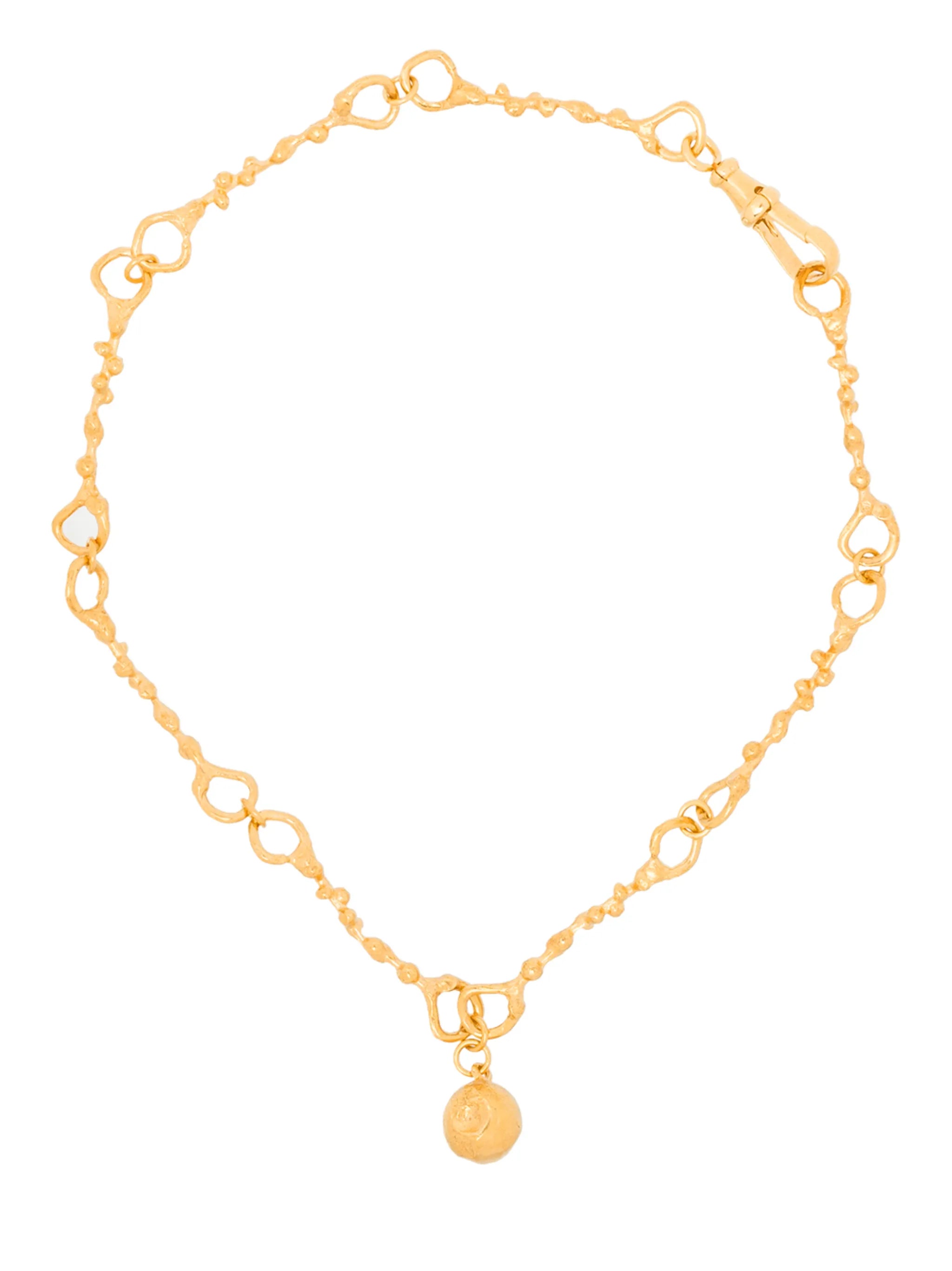 circular pendant necklace