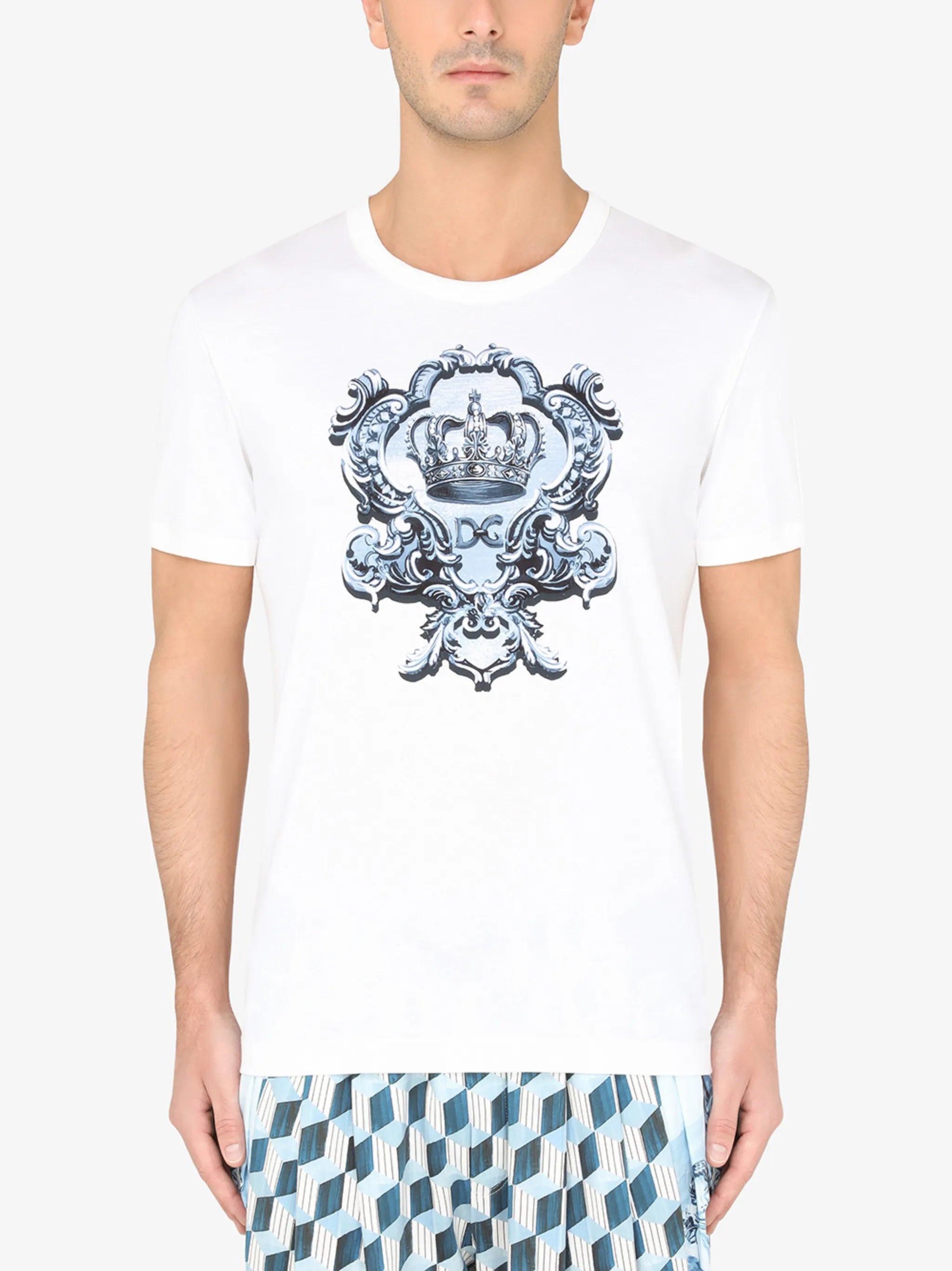 logo-print T-shirt