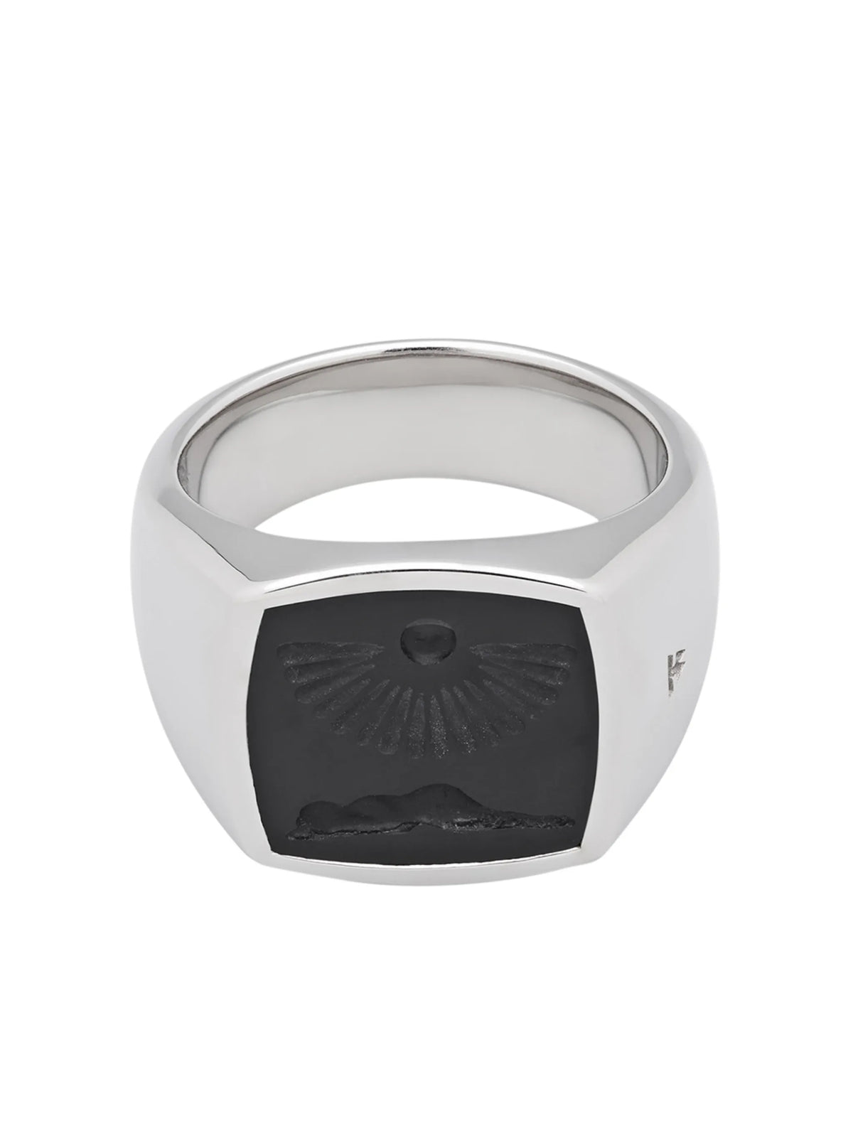 Clytia onyx-embellished ring