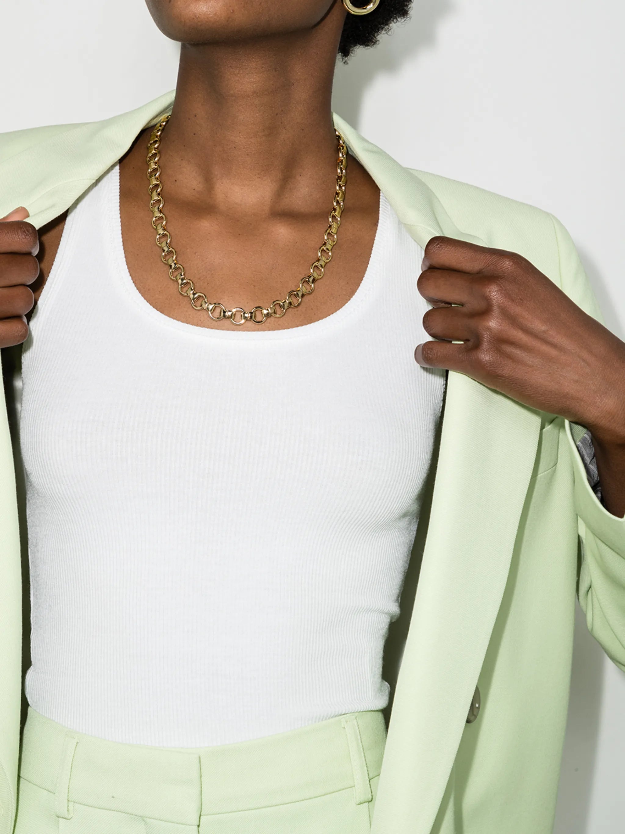 Franca chain-link necklace