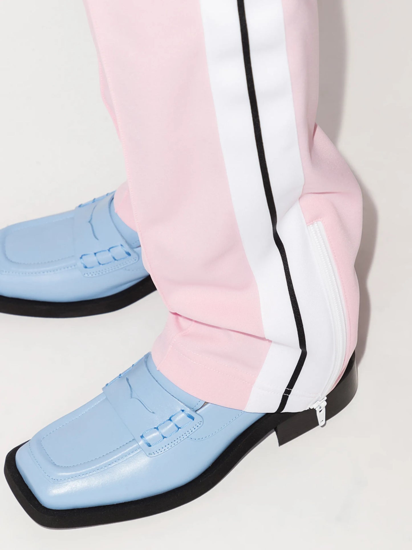 side-stripe logo track pants