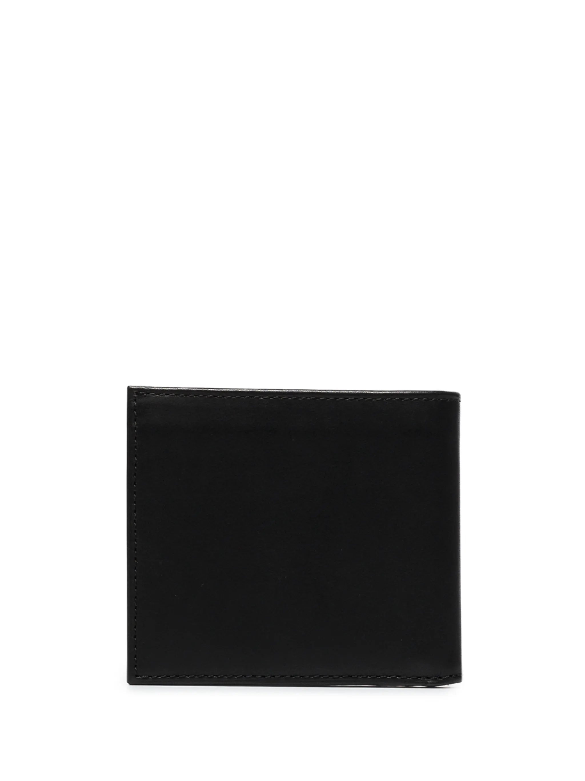 logo-embroidered bifold wallet