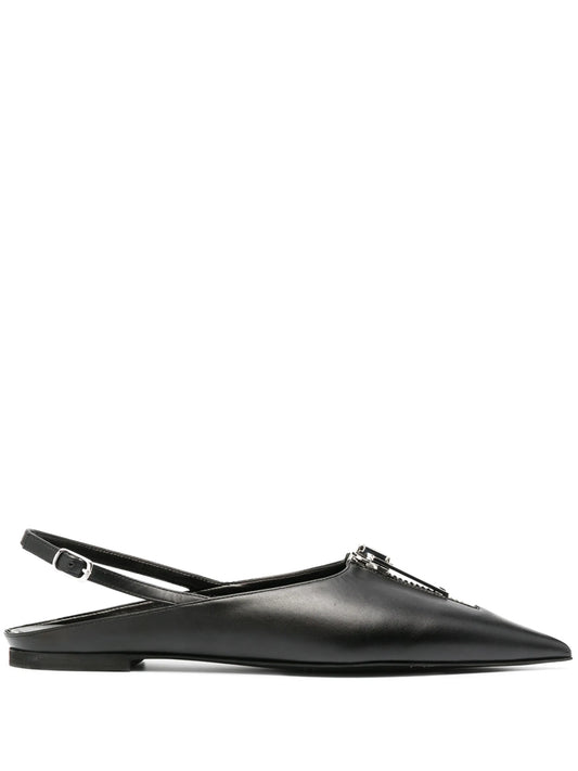 Zipit slingback ballerina shoes