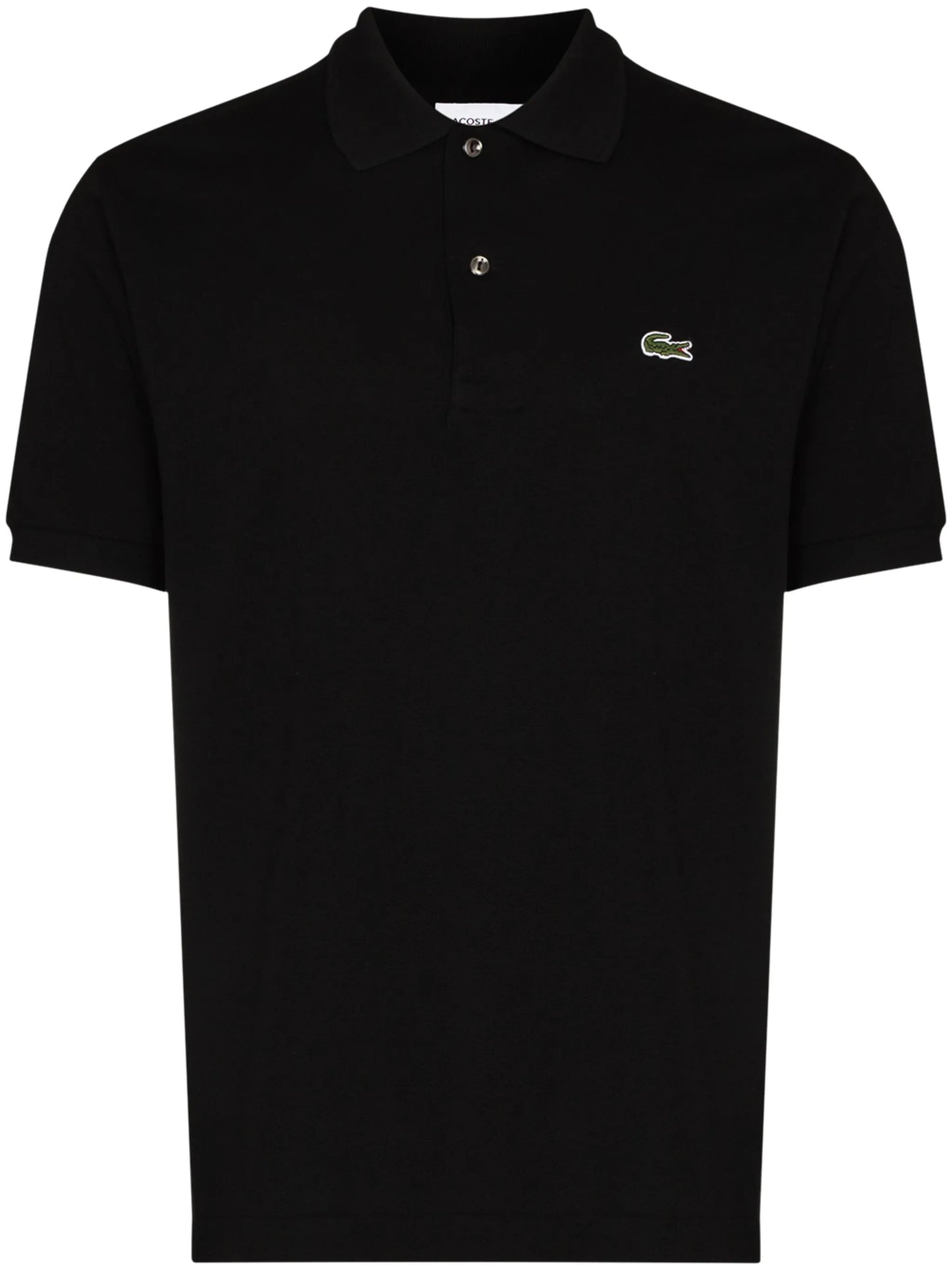 logo-patch short-sleeve polo shirt