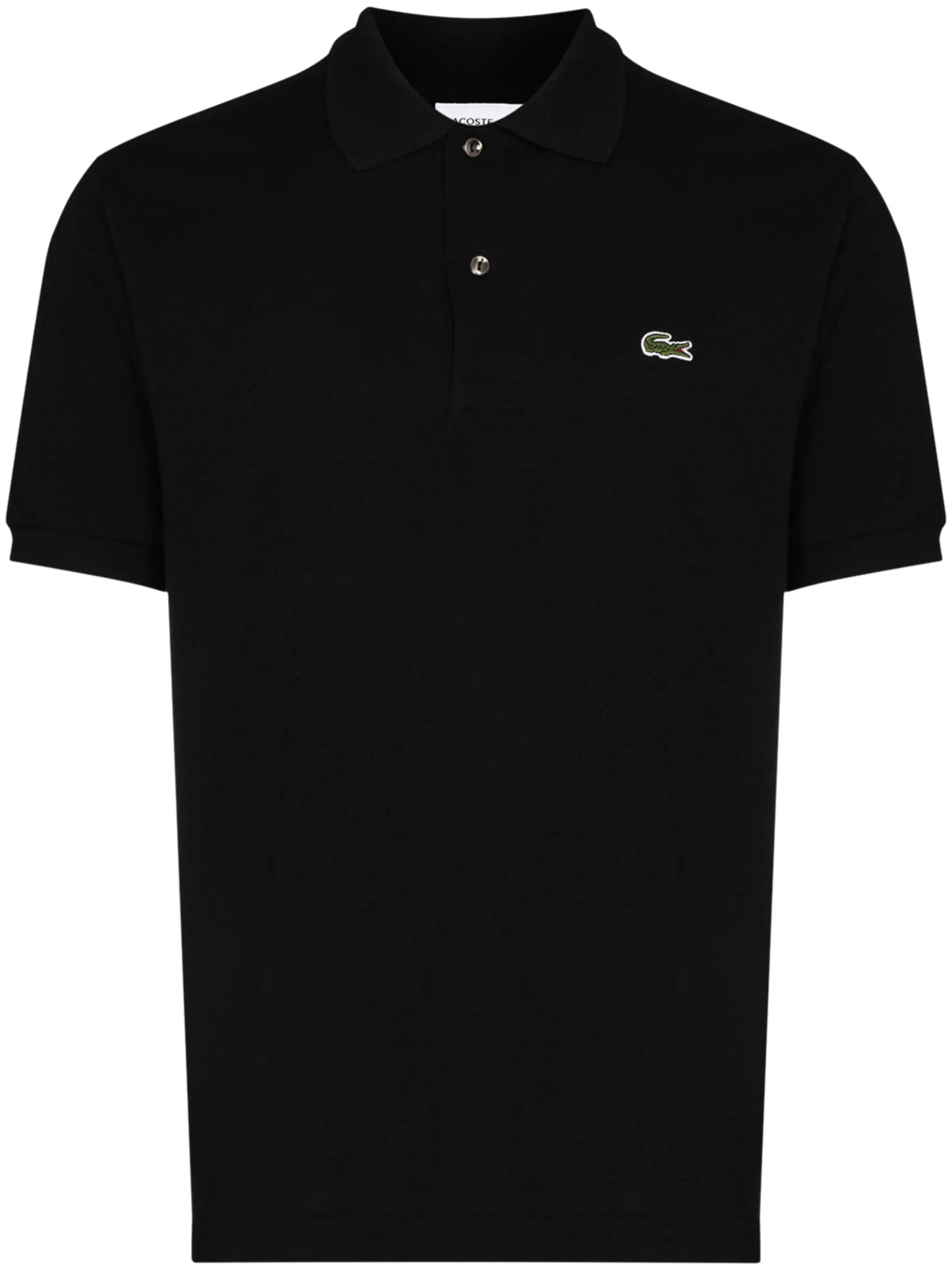 logo-patch piqué polo shirt