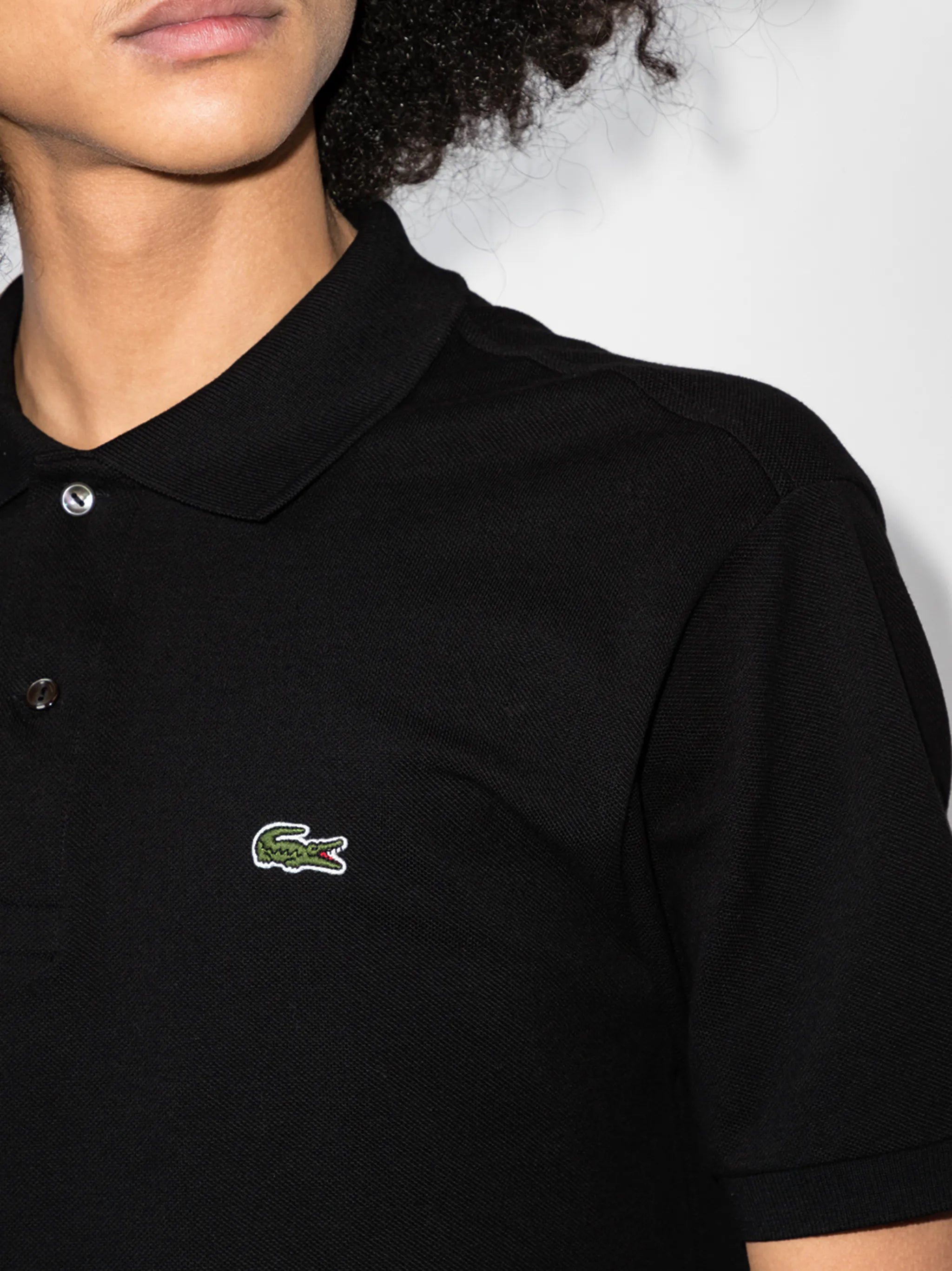 logo-patch short-sleeve polo shirt