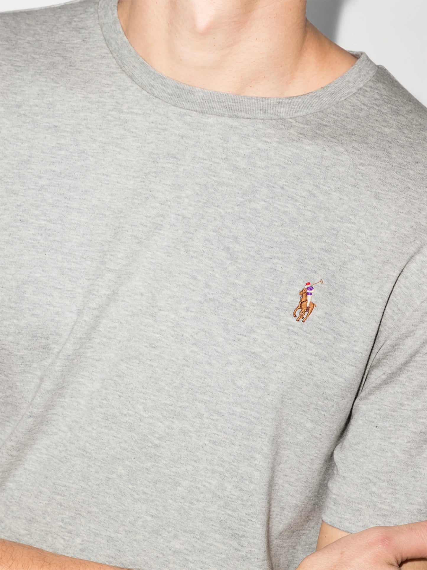 embroidered logo T-shirt