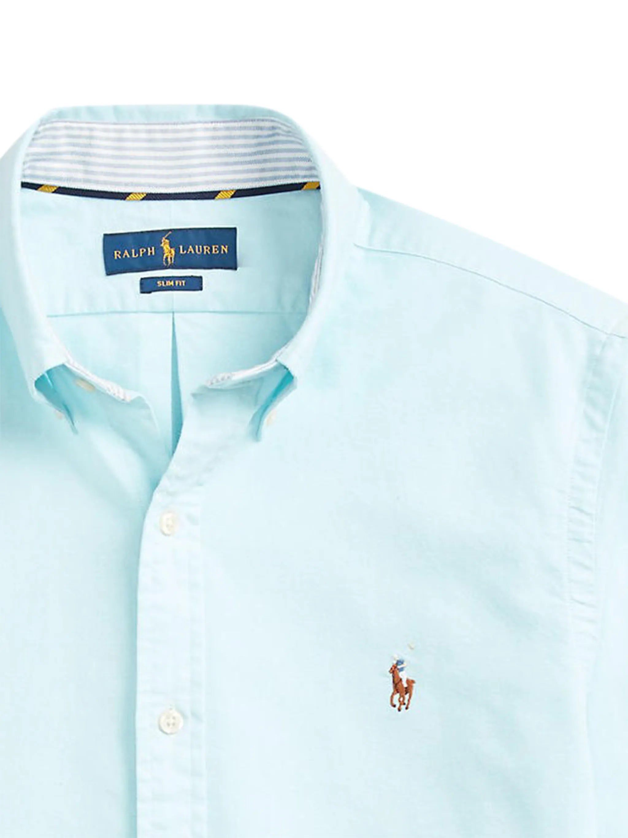 embroidered logo Oxford shirt