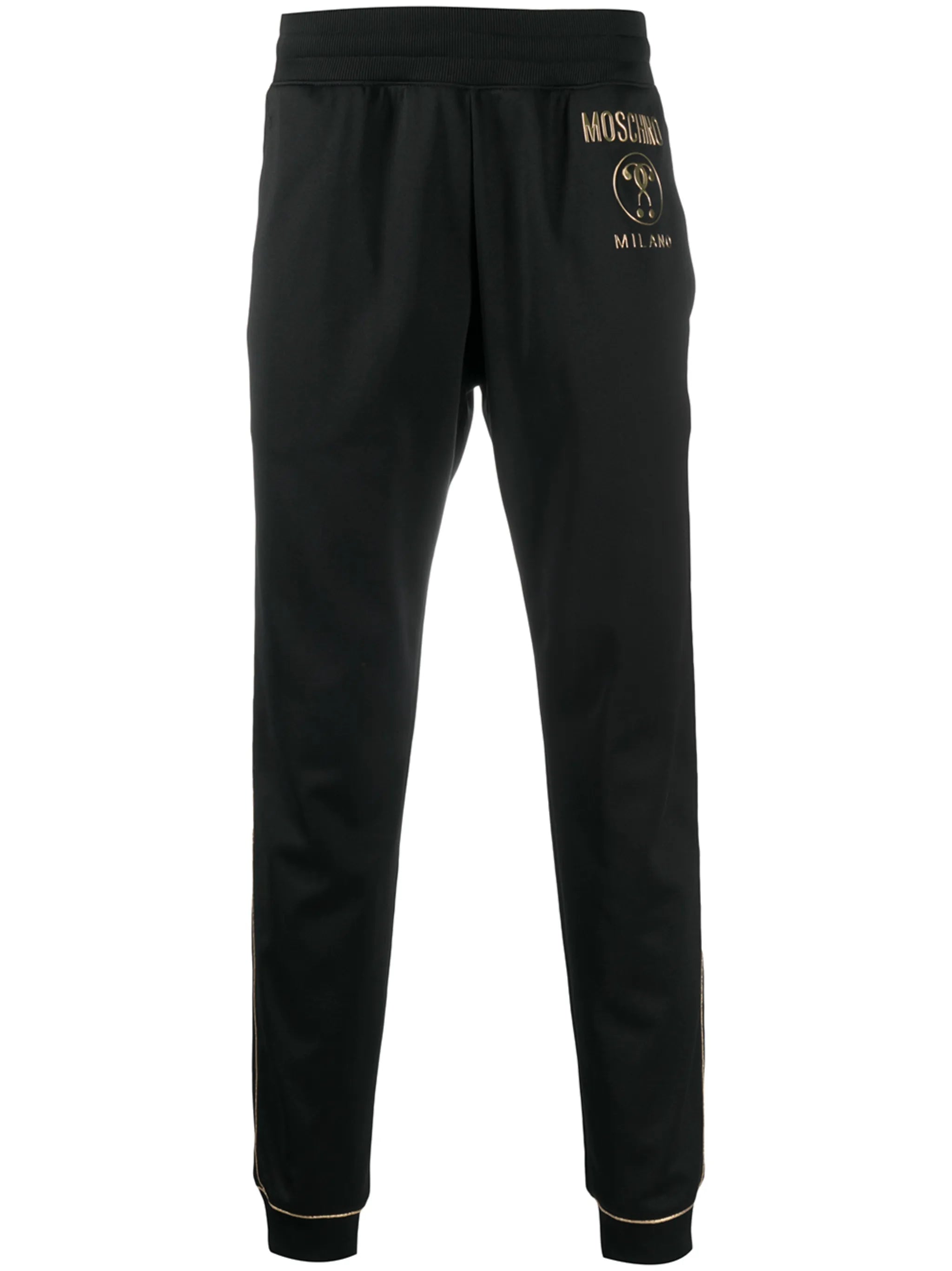 logo plaque track pants