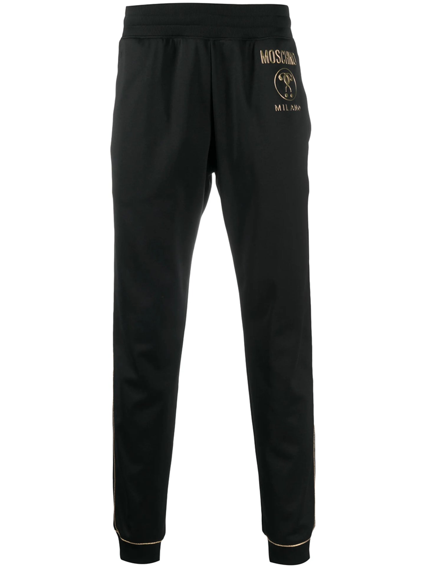logo plaque track pants