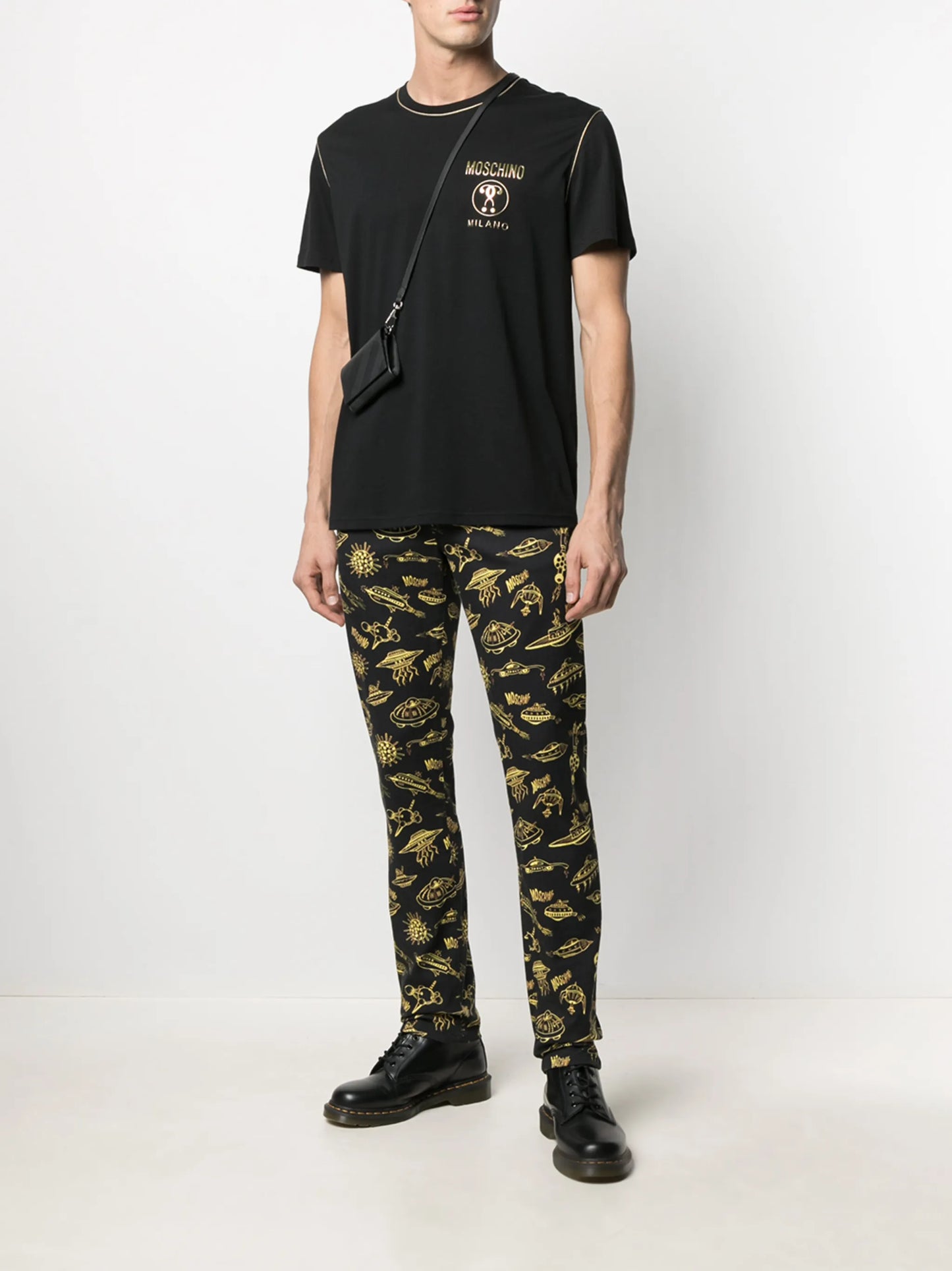 logo print T-shirt