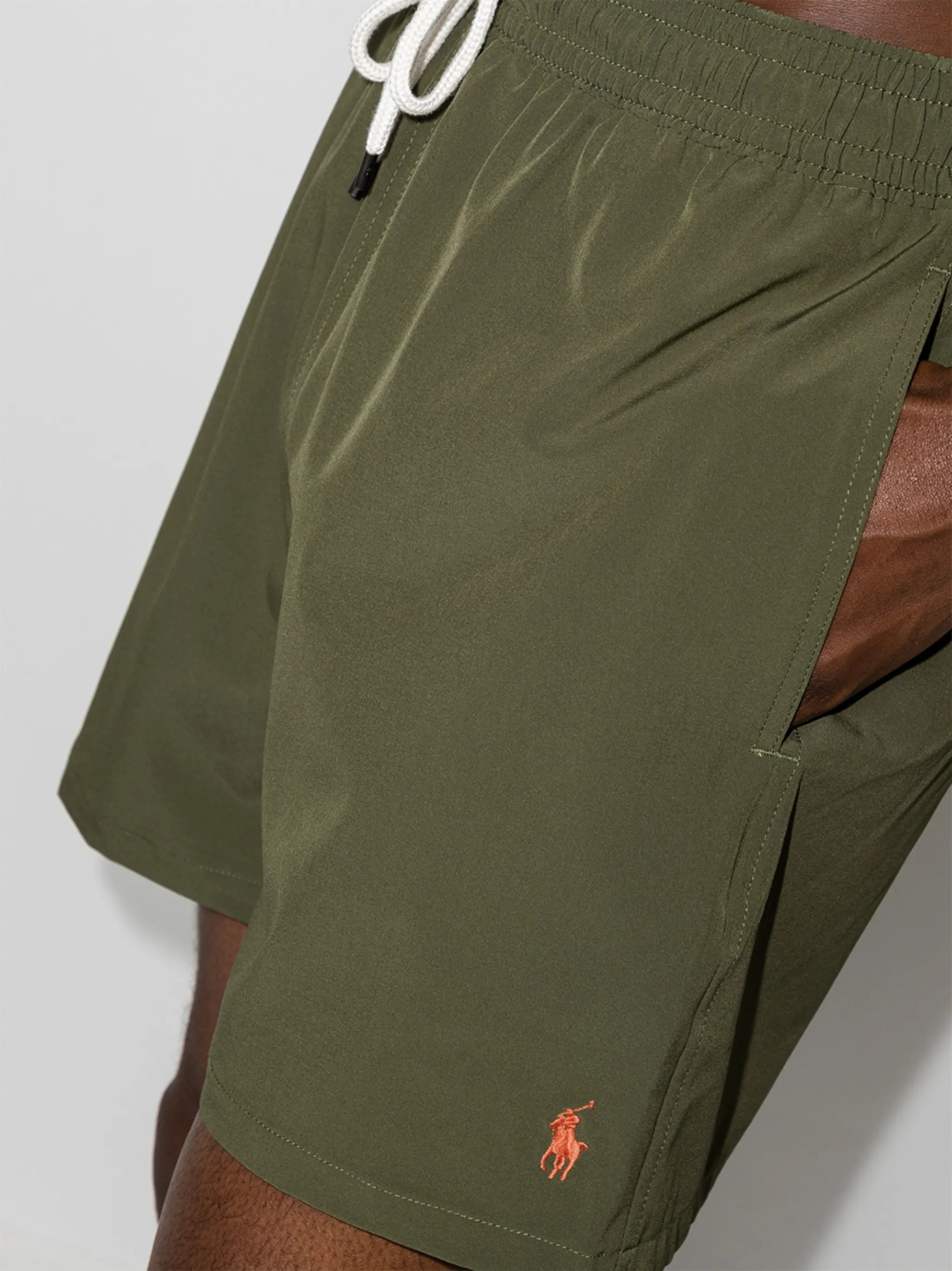 Polo Pony drawstring-waist swim shorts