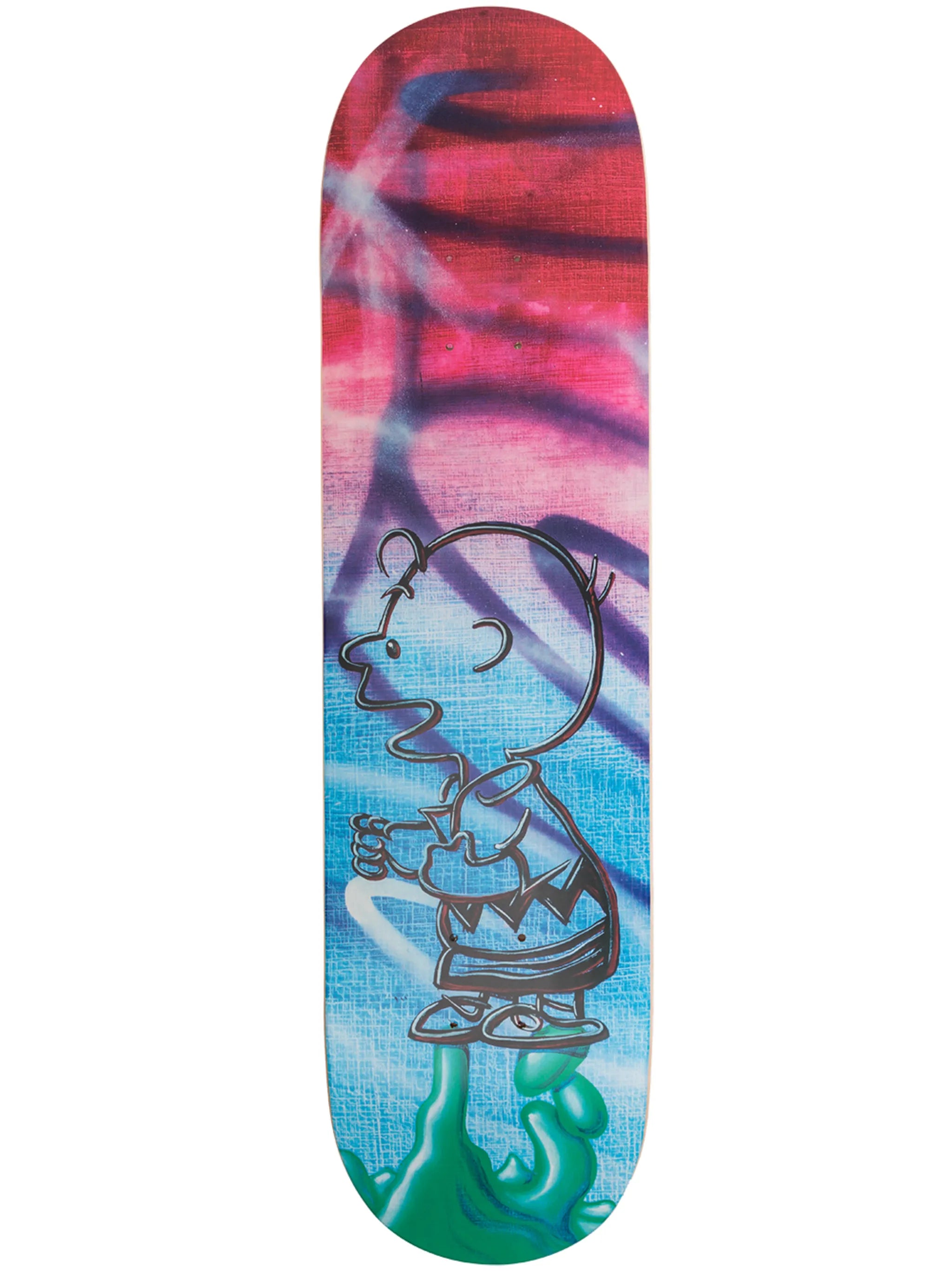 x Kenny Scharf Peanuts print solo skate deck