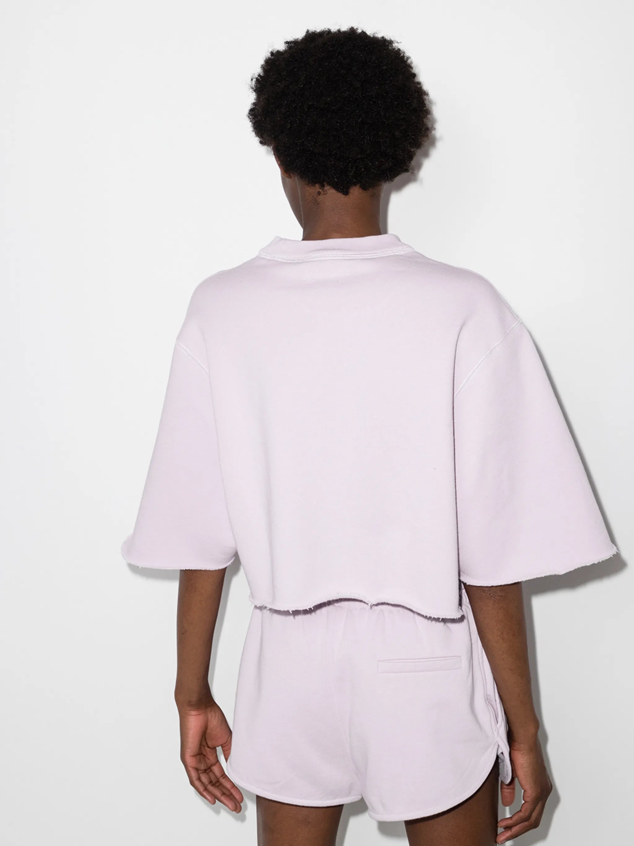 Minazo cropped T-shirt